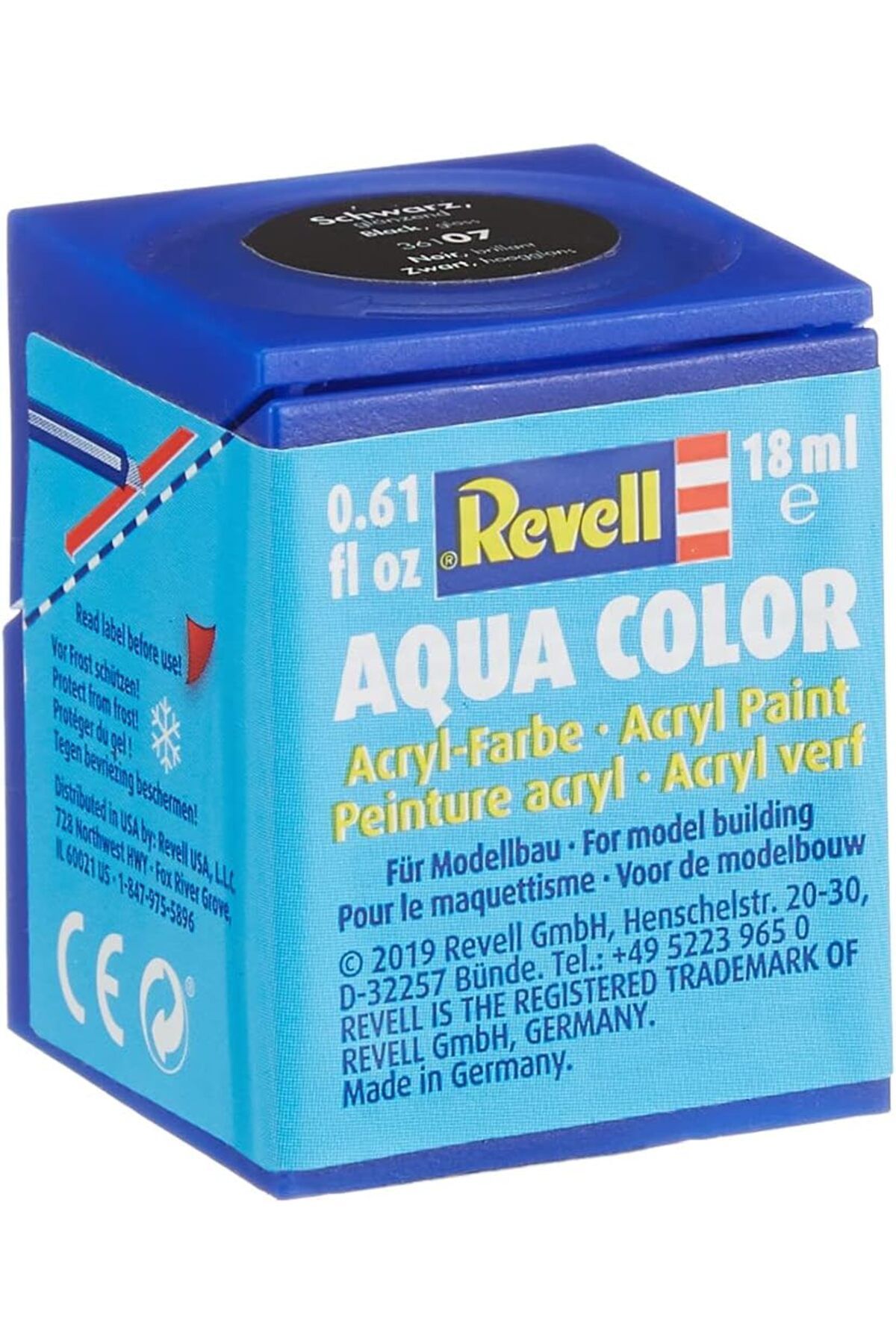 STOREMAX - Su Bazlı Maket Boyası Siyah Parlak 18 Ml (36107) FxYM 1126906