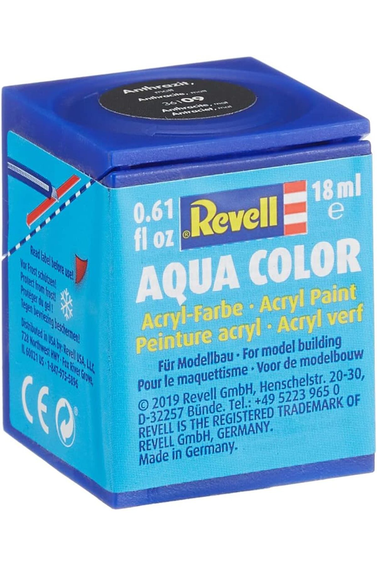 STOREMAX - Su Bazlı Maket Boyası Antr Gri Mat 18 Ml (36109) FxYM 1126906