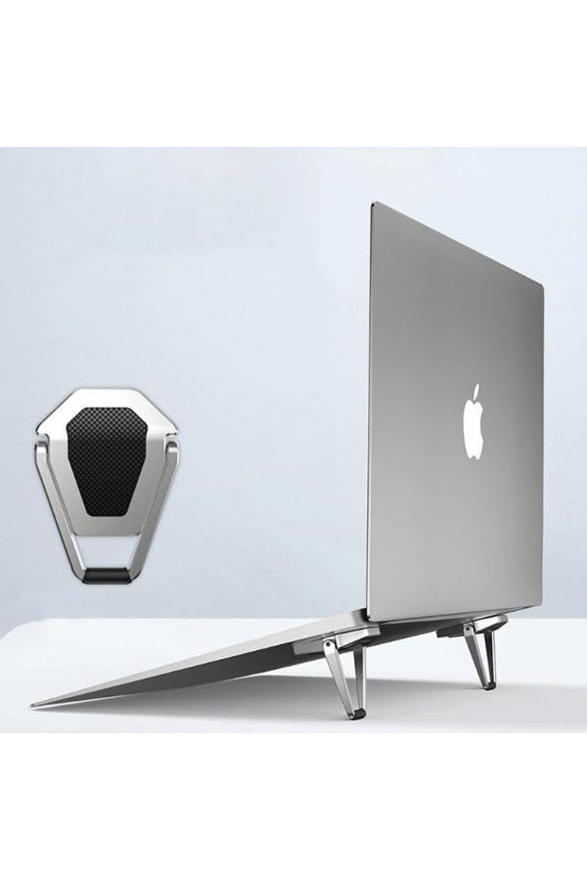 LUXE Mini Laptop Standı Masaüstü Laptop Tutucu Laptop Standı Portatif Yapışkanlı Laptop Standı s
