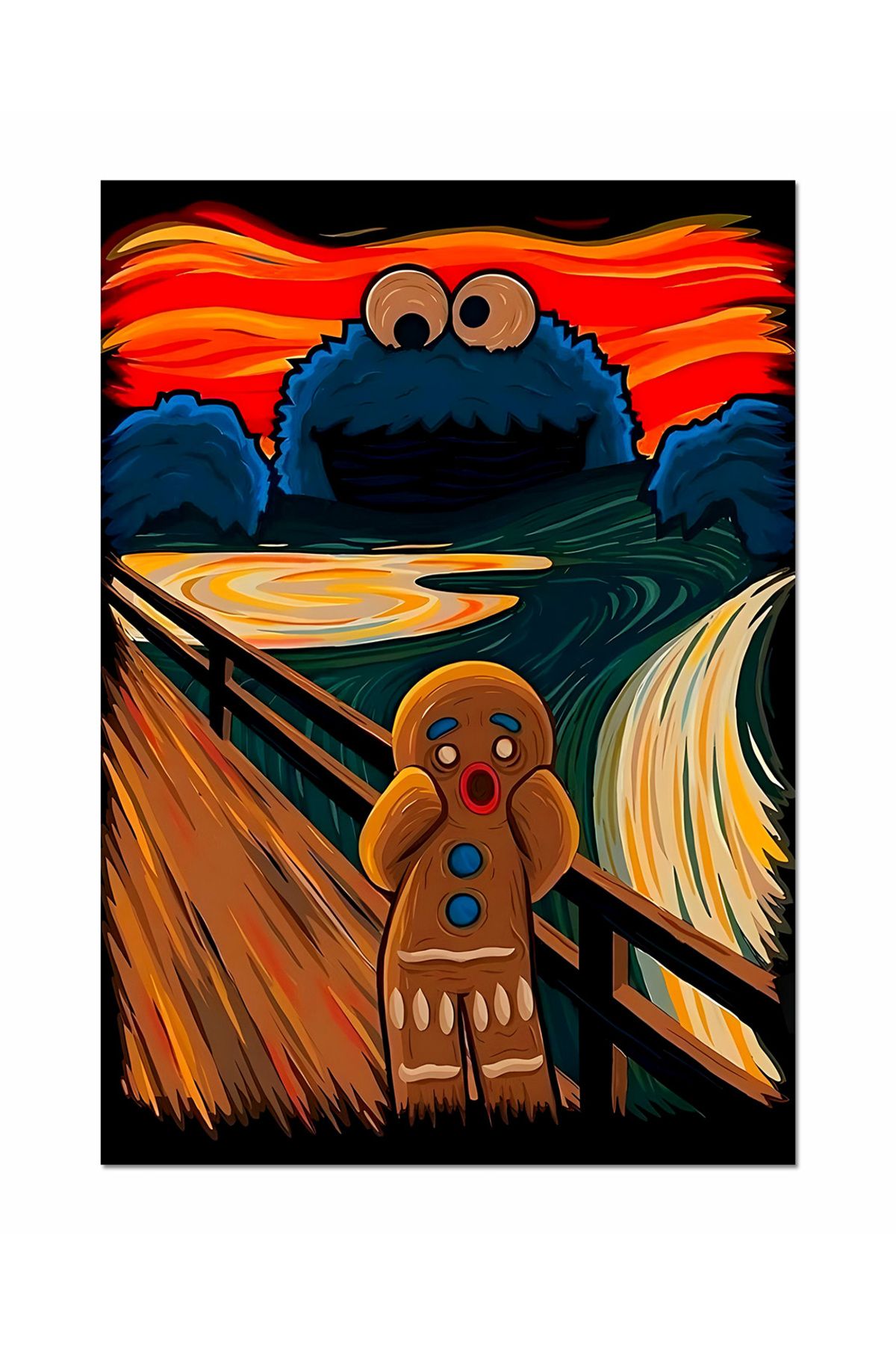 Ayabak Metal Poster Cookie - Dikey Dekoratif Metal Poster - Hediyelik Metal Poster