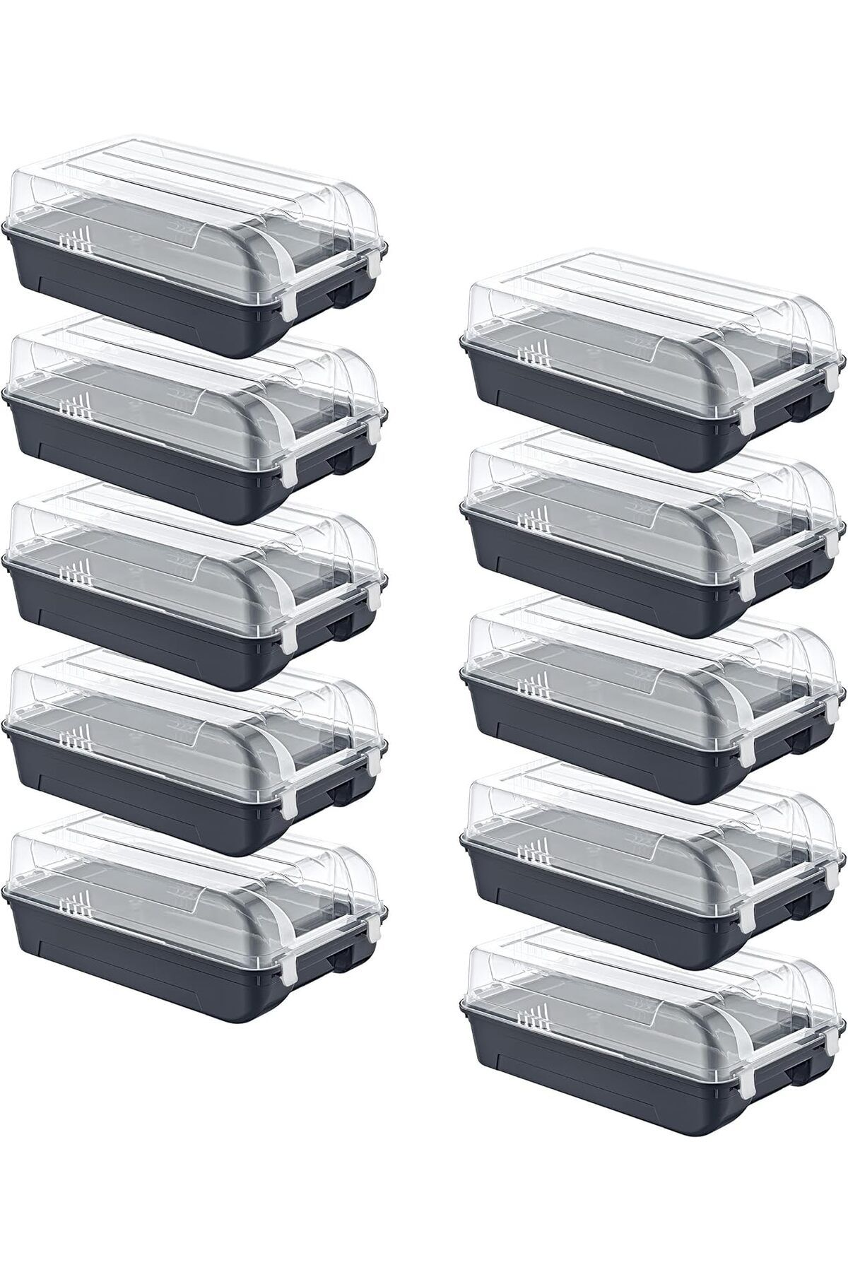 STOREMAX Ezg 10'Lu Set Erkek Antrasit Ayakkabı Kutusu Ezsnshop 1065757