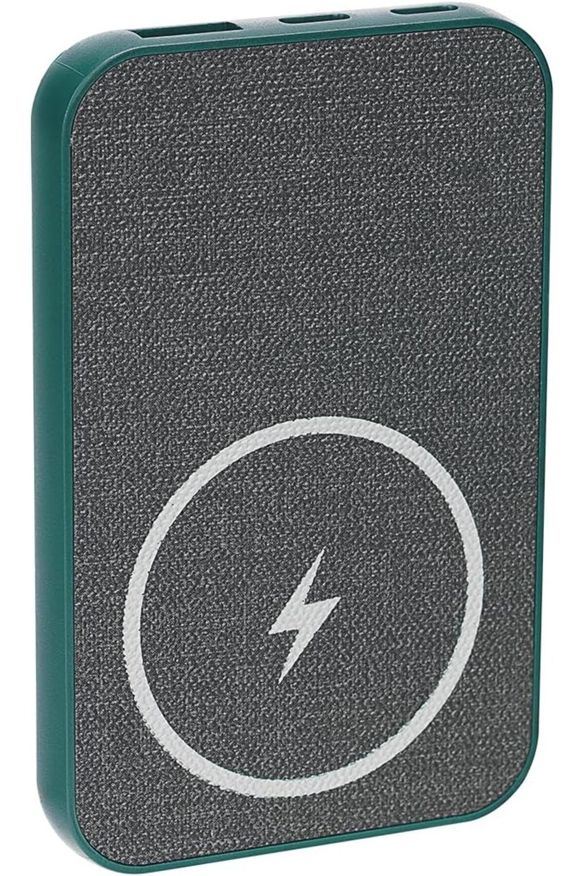 STOREMAX OZN P50 5000mAh PRM PD22.5W+QC3.0 Magsafe 15W Kablosuz Standlı Yeşil Taşınabilir Pil Şarj Cihaz