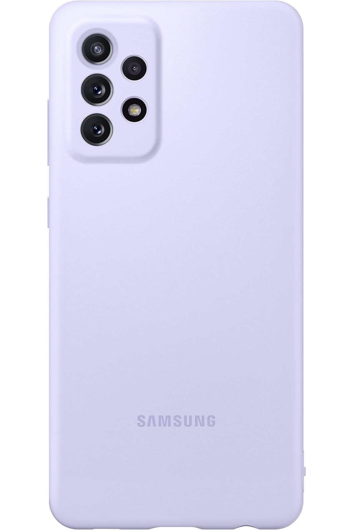 STOREMAX ELZ Galaxy A72 Slim Silikon Kılıf - Mor FRNTR 1127478