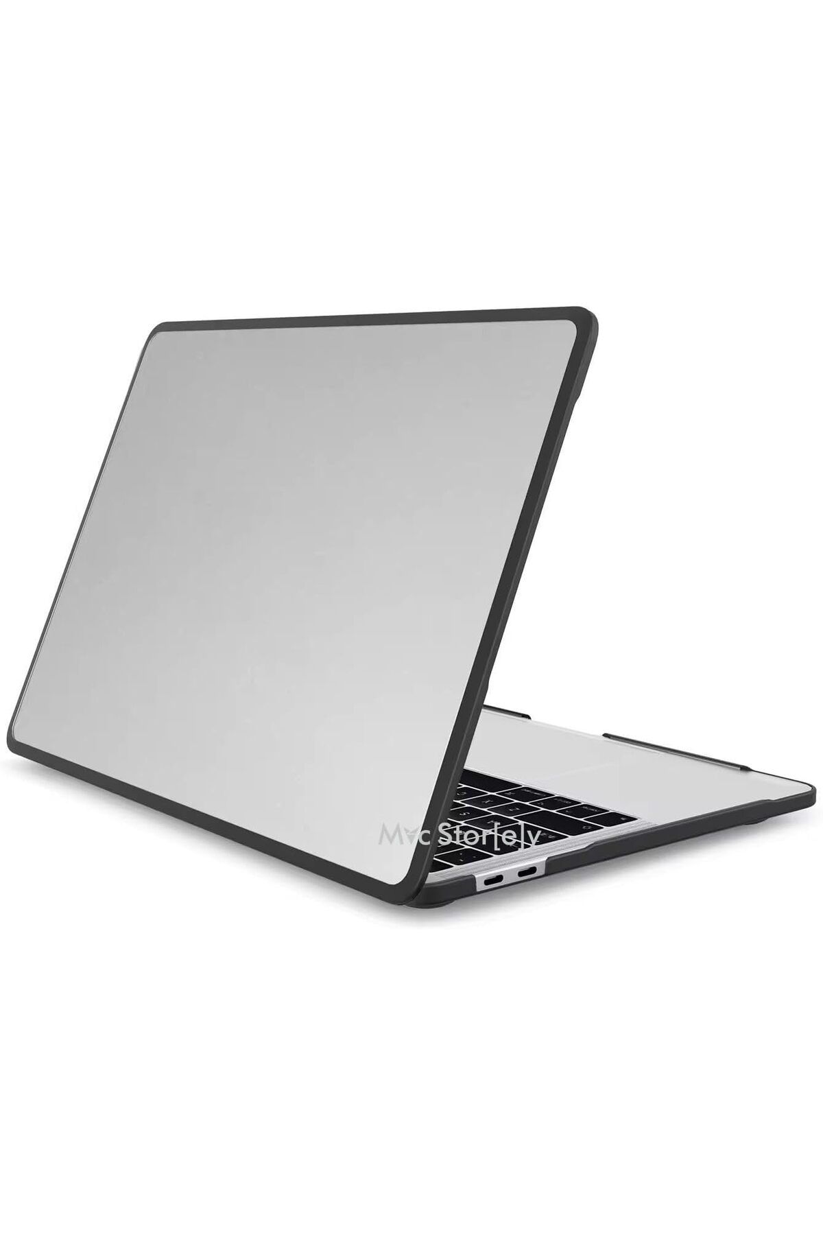 LUXE Macbook Air M1 Kılıf 13inç TPU Outdoor (TouchID'li M1 Air) A2337 A2179 A1932 ile Uyumlu Şeffaf
