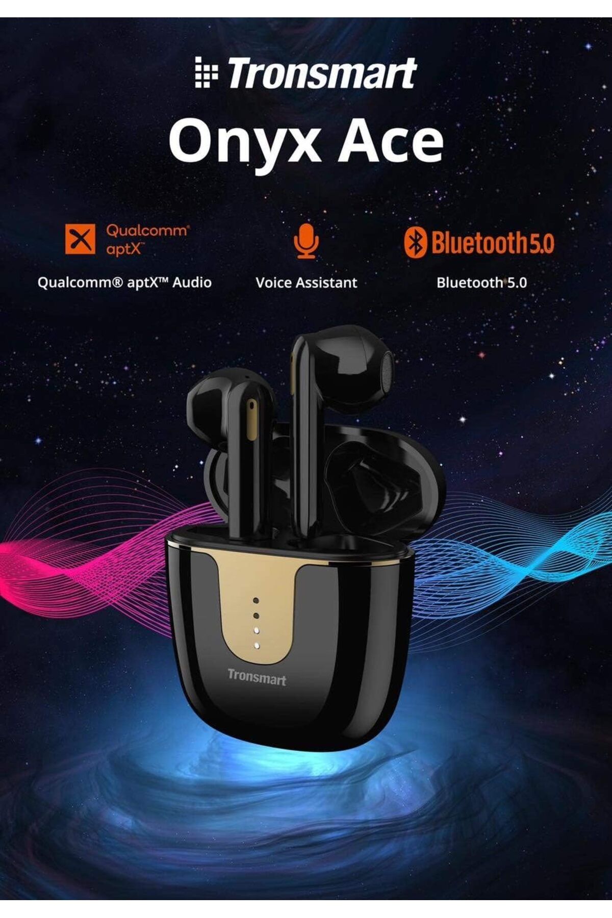 STOREMAX Onyx Ace Bluetooth TWS Kulaklık, Siyah TrendBazaar 1057563