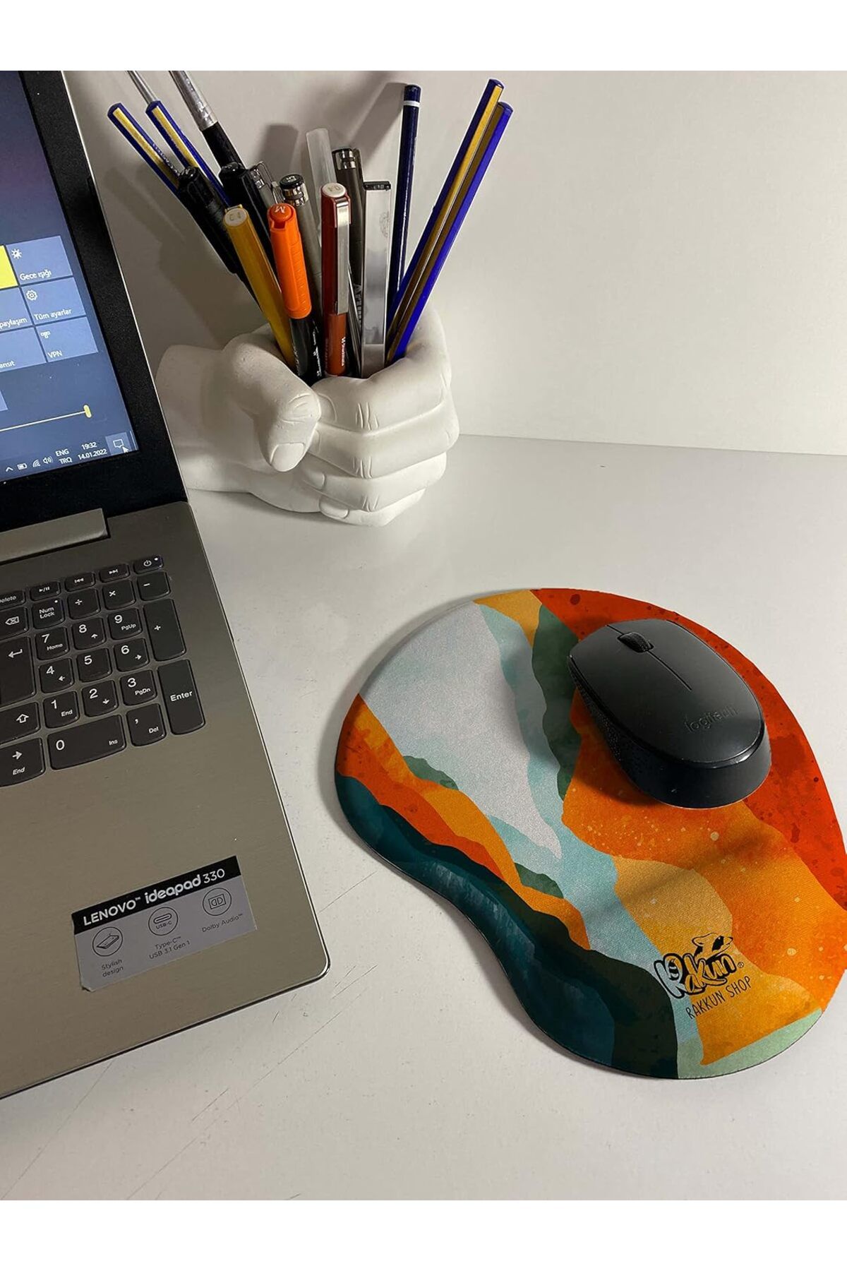 STOREMAX ELZ Shop - İllustrasyon Çizim Bilek Destekli Mouse Pad (2134) FRNTR 1127478
