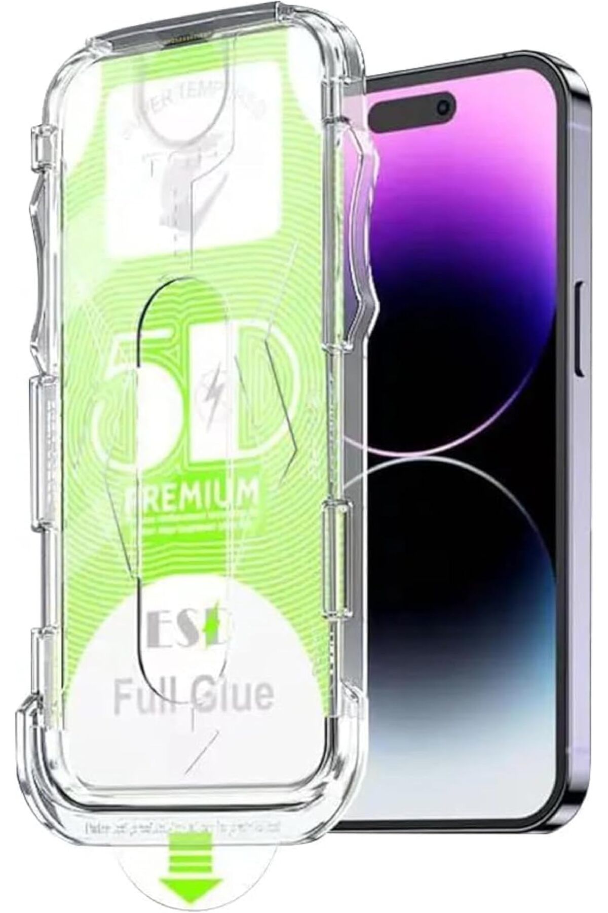 STOREMAX OZN iPhone 16E / iPhone 14 / iPhone 13 / iPhone 13 Pro İle Uyumlu Hizalama Aparatlı ve Takılırke