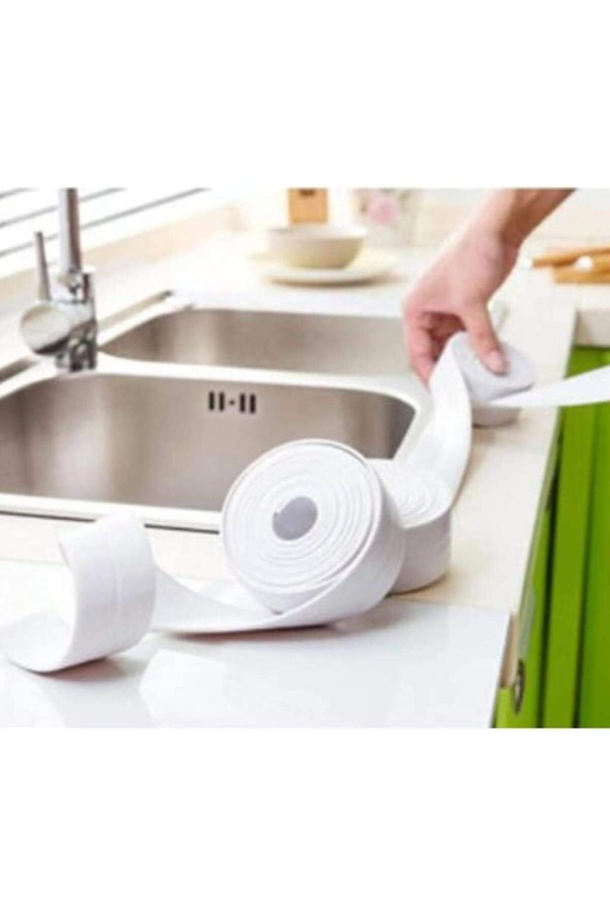 Mu Art Ahşap Mrt Outlet Su Sızdırmaz Bant Lavabo Küvet Kenar Bandı (3.2m) Art 871301