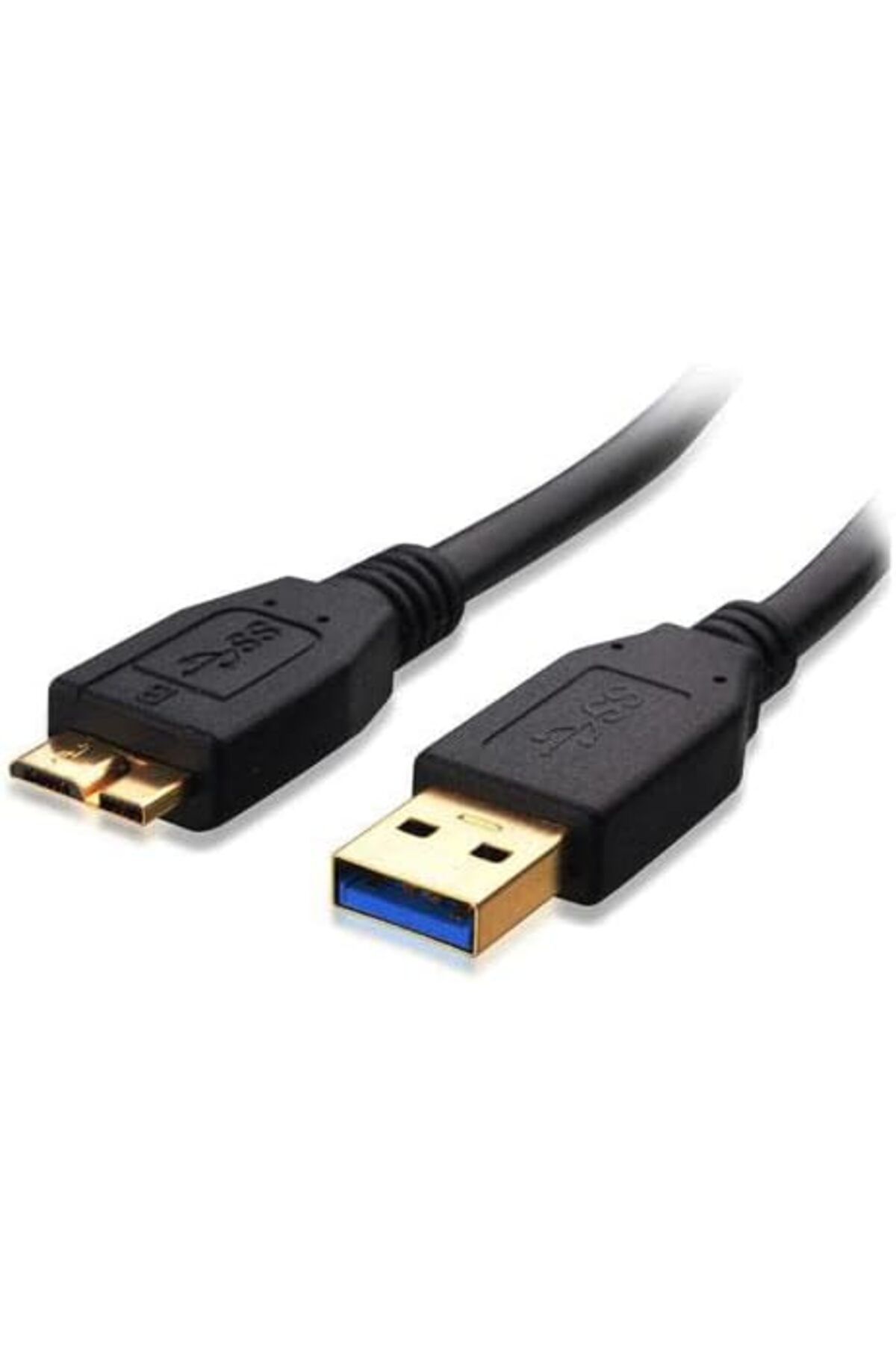 LUXE Plus PX-5120 USB 3.0 1 Metre Taşınabilir Harddisk Kablosu, USB3.0 Micro B Harici Disk Kablosu LXS