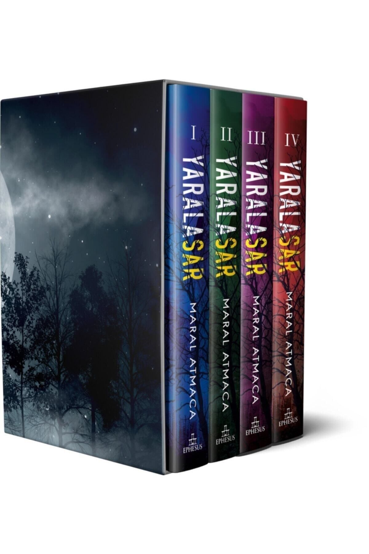 Ephesus Yayınları Yaralasar 4 Kitap Ciltli Kutulu Set