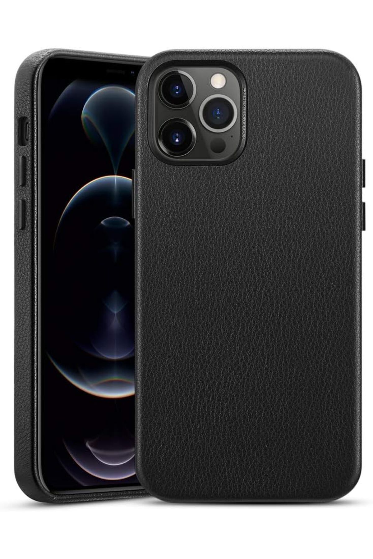 STOREMAX ELZ iPhone 12 Pro Max Kılıf,Metro Premium Siyah FRNTR 1127478