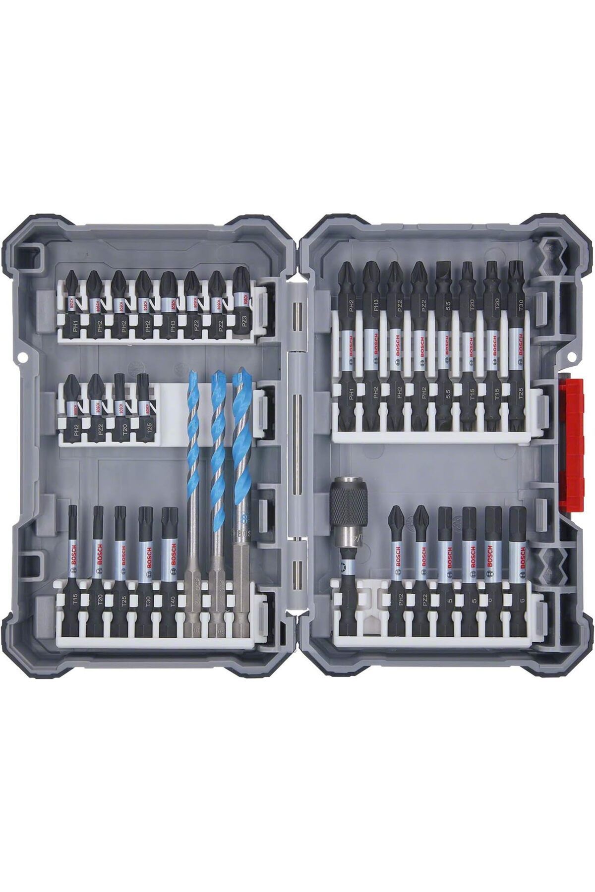 STOREMAX ELZ Professional 35 Adet MultiConstruction Matkap Ucu ve Darbe Kontrollü Tornavida Ucu Seti FRNTR 1