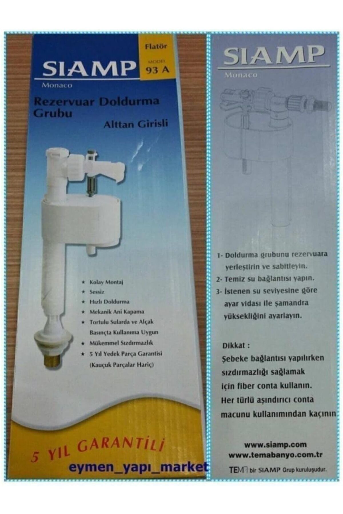 Mu Art Ahşap Mrt SIAMP 93 HANDY Flatör Art 871301