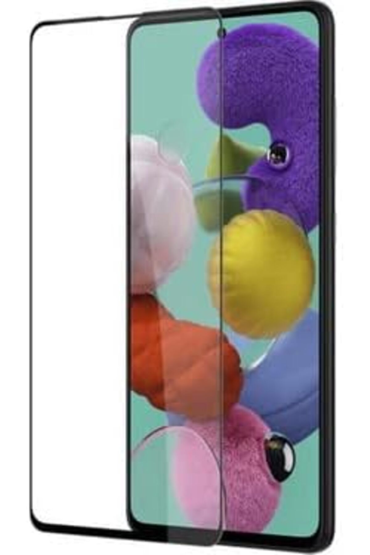 STOREMAX OZN li paket] Galaxy A52 Ekranı Tam Kaplayan 5D Ekran Koruyucu OZNstre 1094633