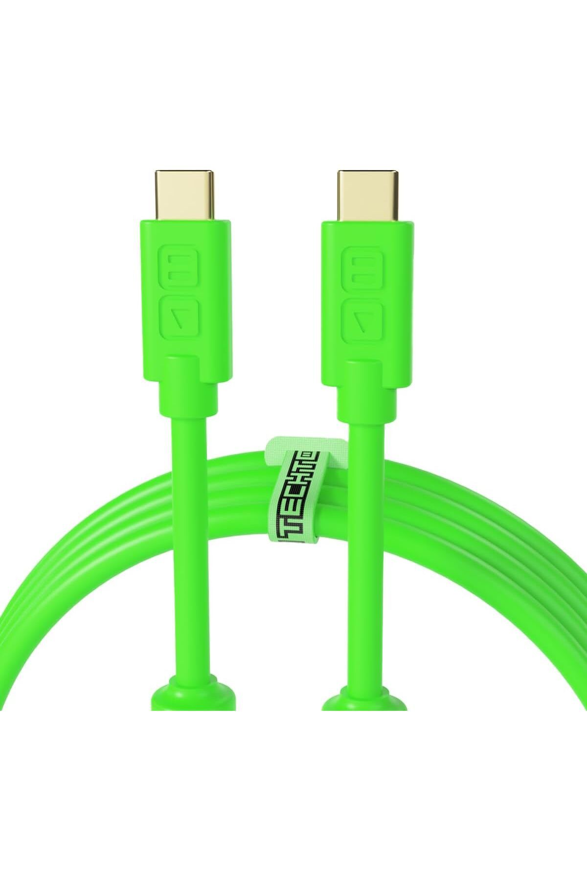 Mu Art Ahşap Mrt TechTools Chroma Cables USB-C to C - 1mt | Green Art 871301
