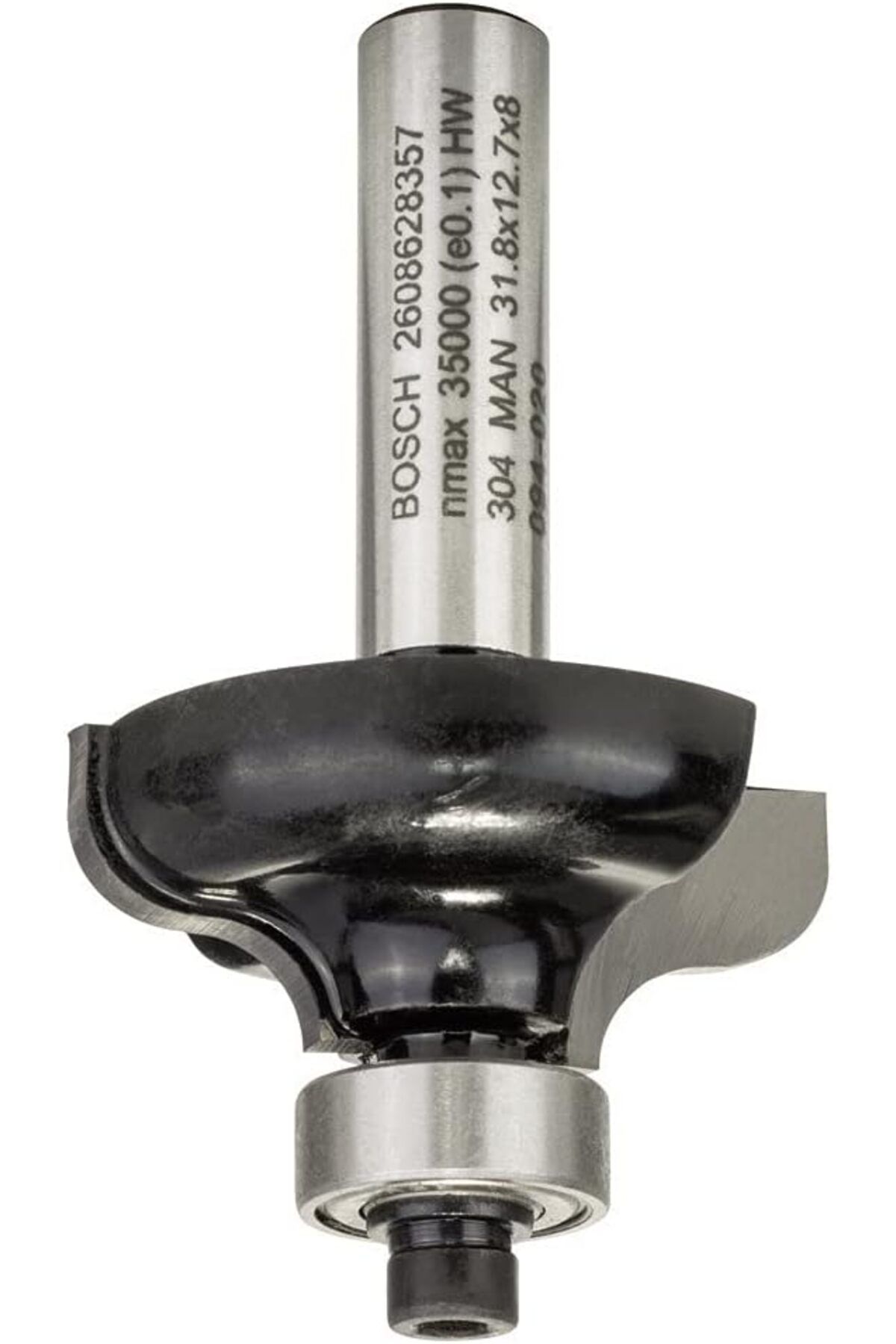 STOREMAX OZN 2608628357 aksesuarı profil freze G 8 mm, R1 4,8 mm, D 31,8 mm, L 12,7 mm, G 54 mm OZNstre 1094
