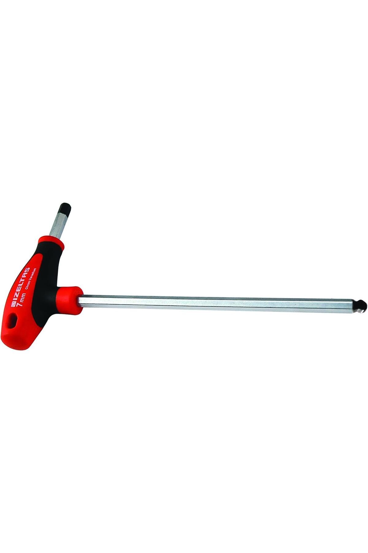 STOREMAX Ezg İzeltaş 4921220025 T Tİpi Yuvarlak Başlı Allen Anahtar, Kırmızı/Siyah, 2.5 mm Ezsnshop 1