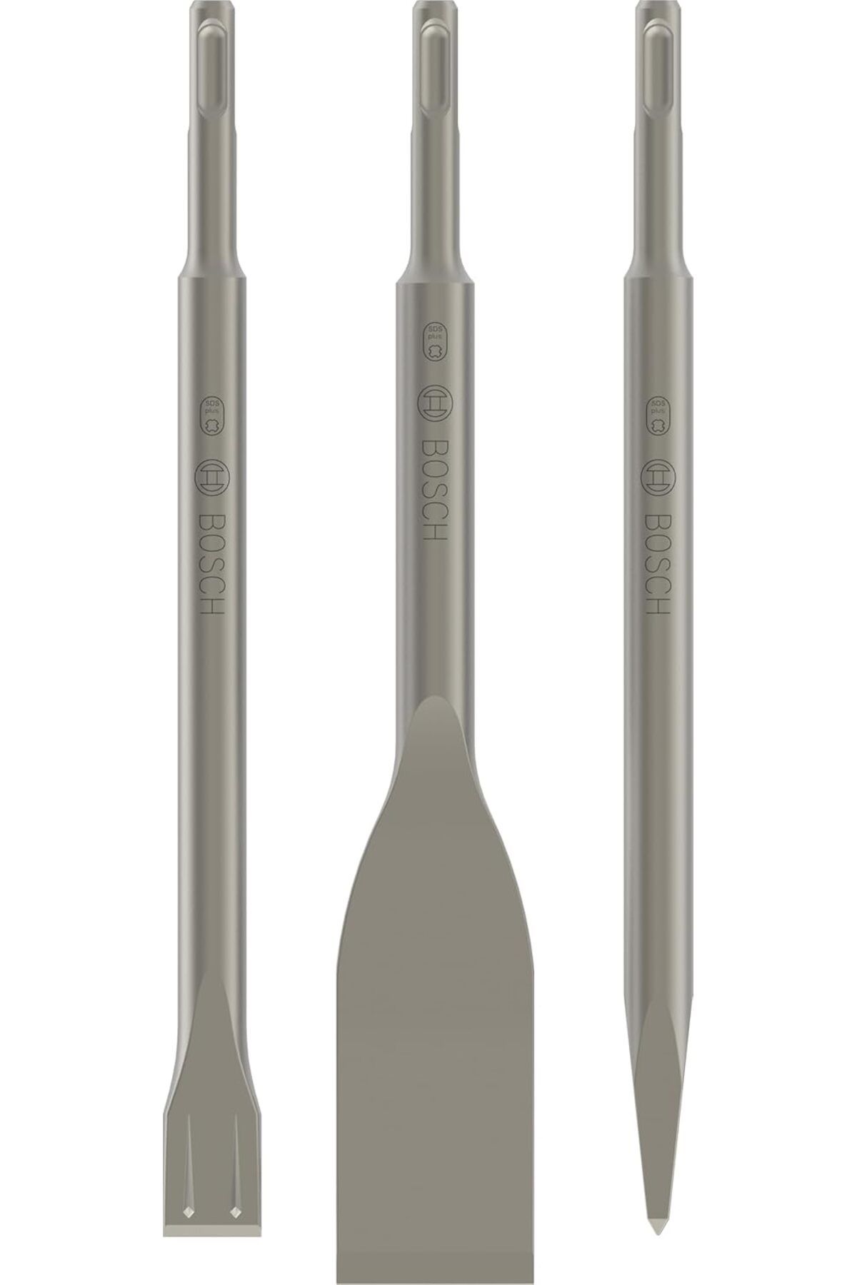 STOREMAX Rom Professional 3 parçalı keski seti Long Life SDS-plus (beton, darbeli matkap aksesuarı) Romshp