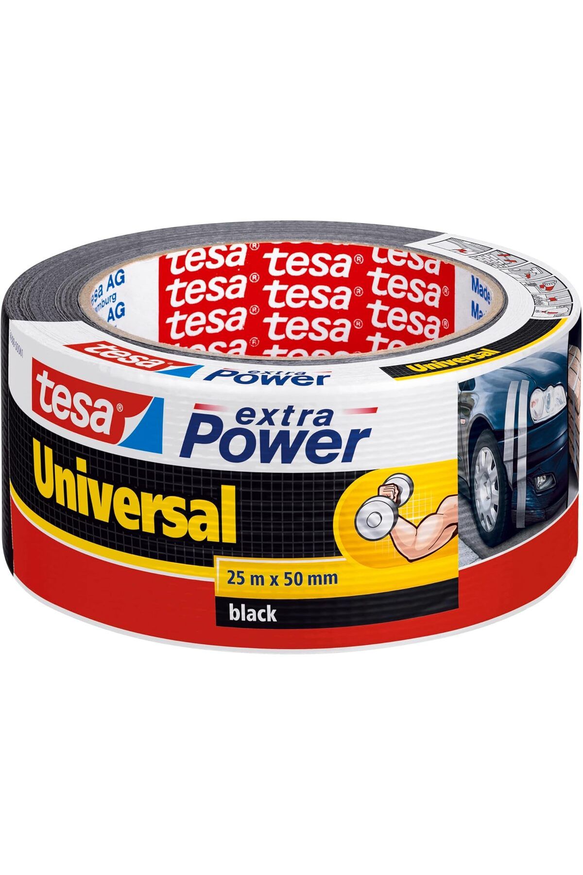 STOREMAX Ezg Duct Tamir Bandı, Extra Power Universal Siyah, 25m X 50mm Ezsnshop 1065757