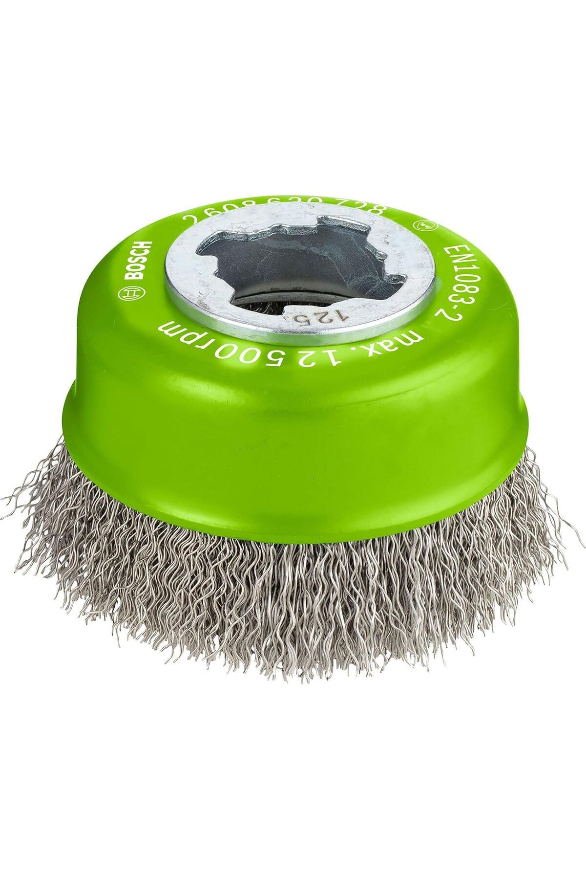 STOREMAX Professional dalgalı tencere fırçası Clean (Inox, X-LOCK için, paslanmaz, Ø 75 mm, tel kalın