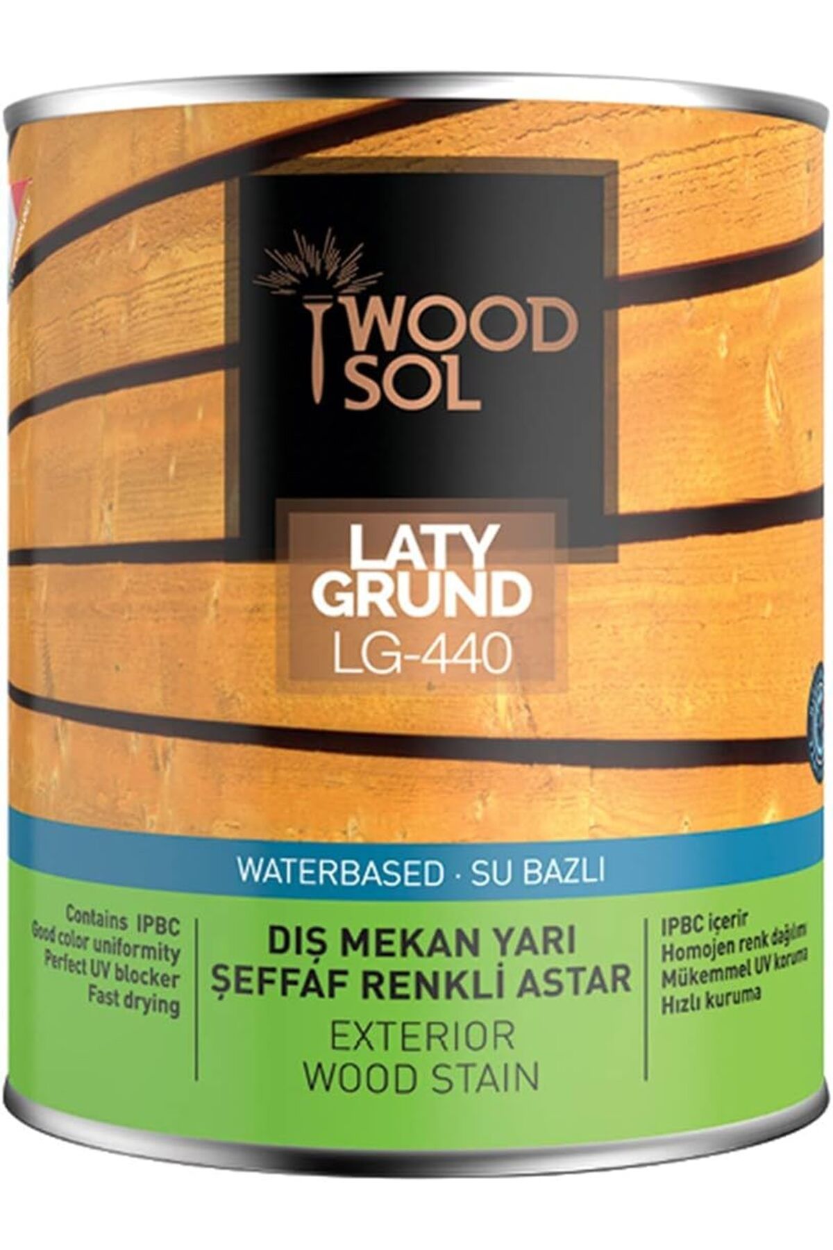 Mu Art Ahşap Mrt Latygrund Dış Mekan Yarı Şeffaf Renkli Ahşap Astarı 0.75 Lt 1570 GREY Art 871301