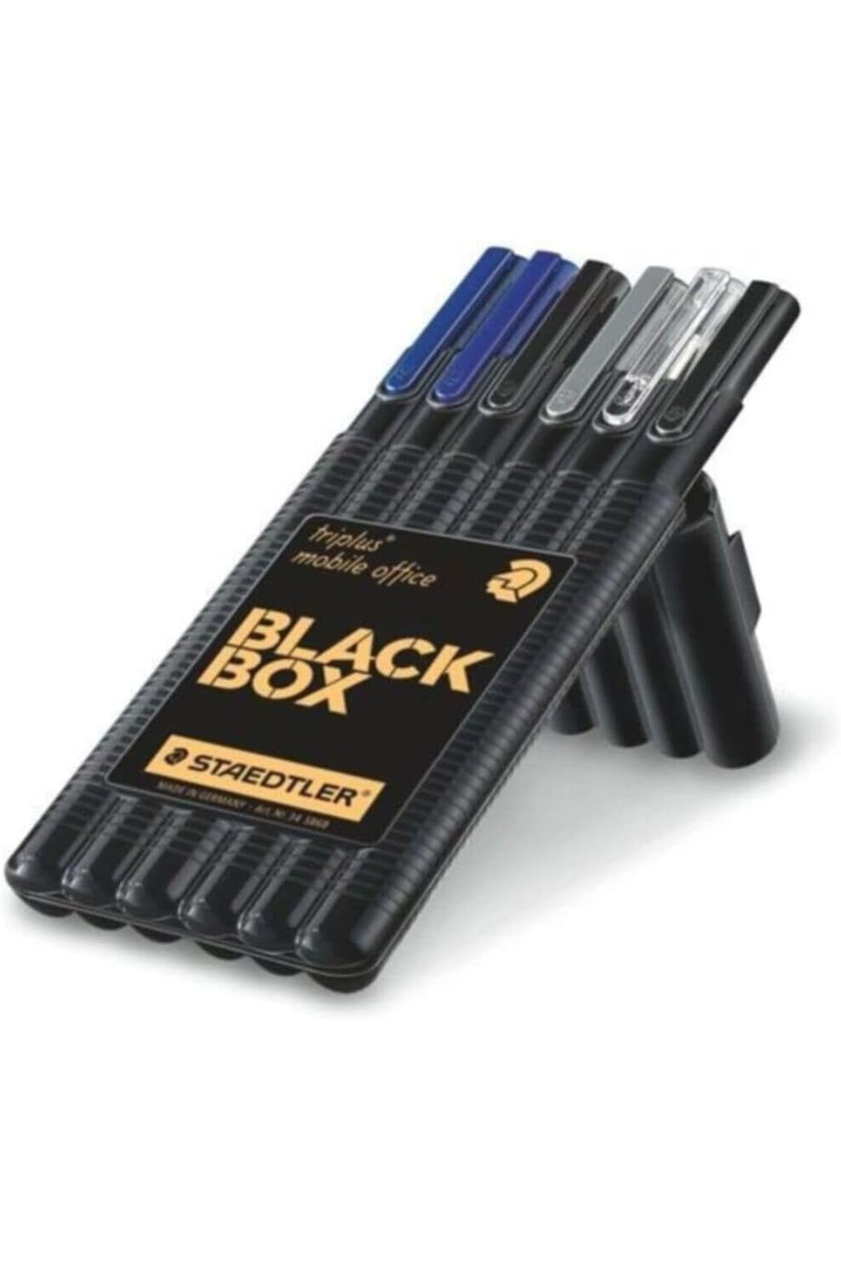 LUXE 34 Sb6B Triplus Mobile Office 6'lı Set Fineliner 3349, 3343, Tükenmezkalem 431 M9, Roller 4039, T