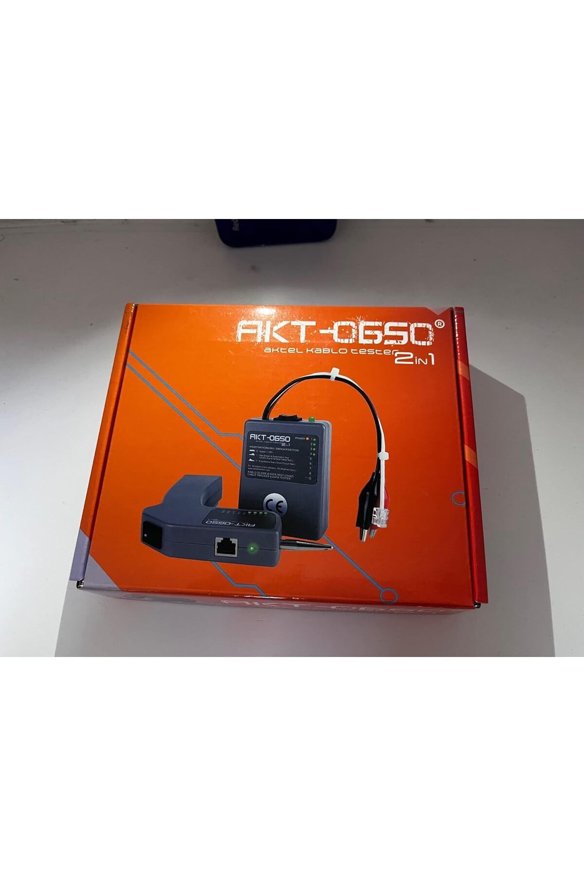 STOREMAX Ezg AKT0650 KABLO TEST CİHAZI Akt-0650 2İn1 Kablo Bulma Ve Data Kablo Test Cihazı Lolo Ezsnshop 1