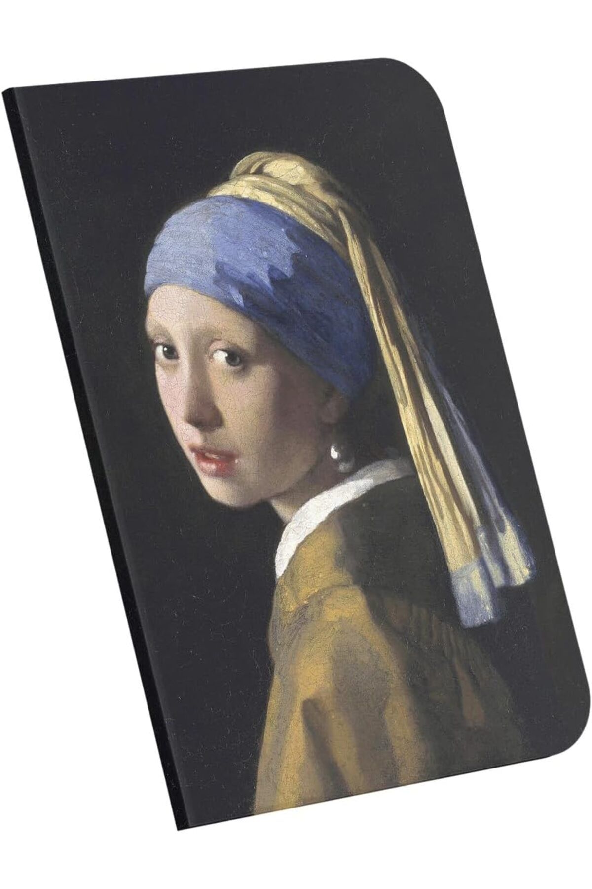 STOREMAX SRT İnci Küpeli Kız, Johannes Vermeer 1665, A4 Defter 9, Çizgisiz, Toplam 64 Sayfa, Tel Dikiş,