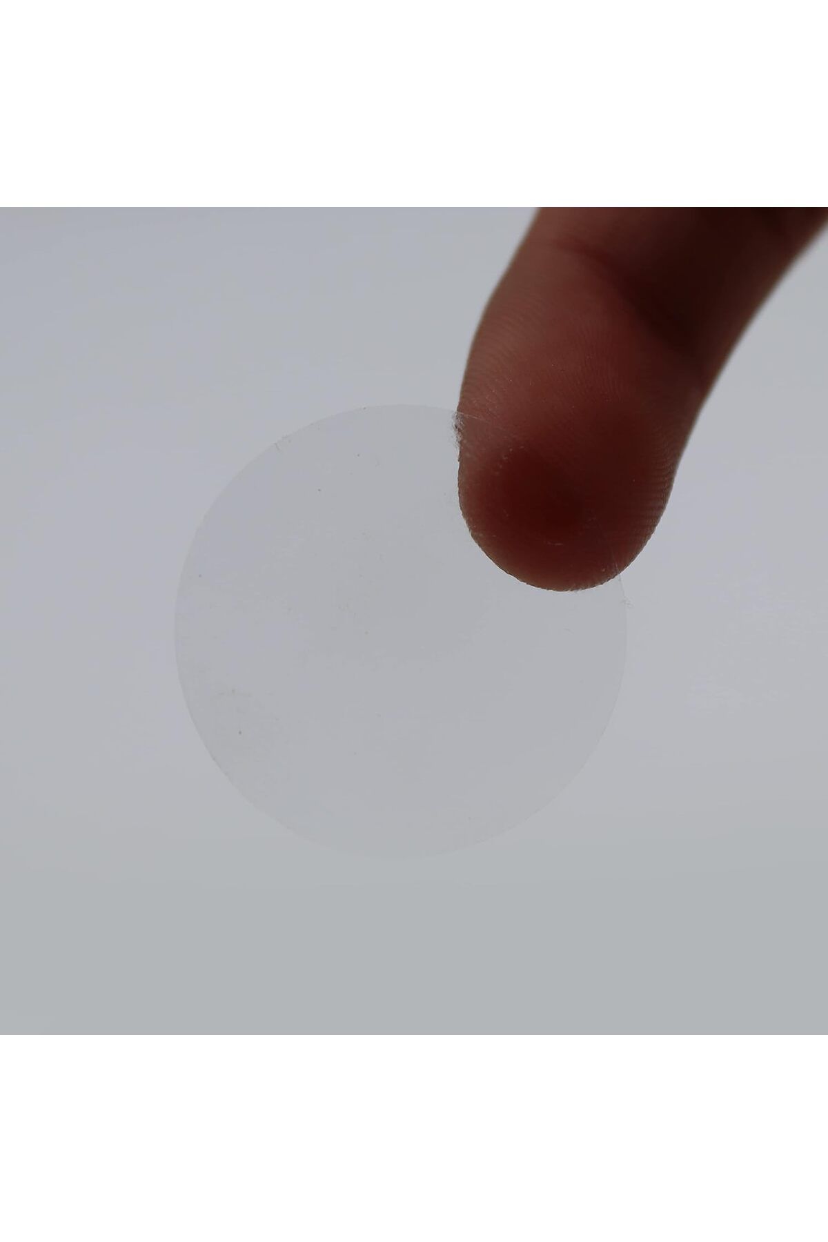 STOREMAX OZN etiketler , hazır al hızlı al Şeffaf Çap Kutu Kapatma Etiketi Rulo Etiket, 30mm x 30mm Çap