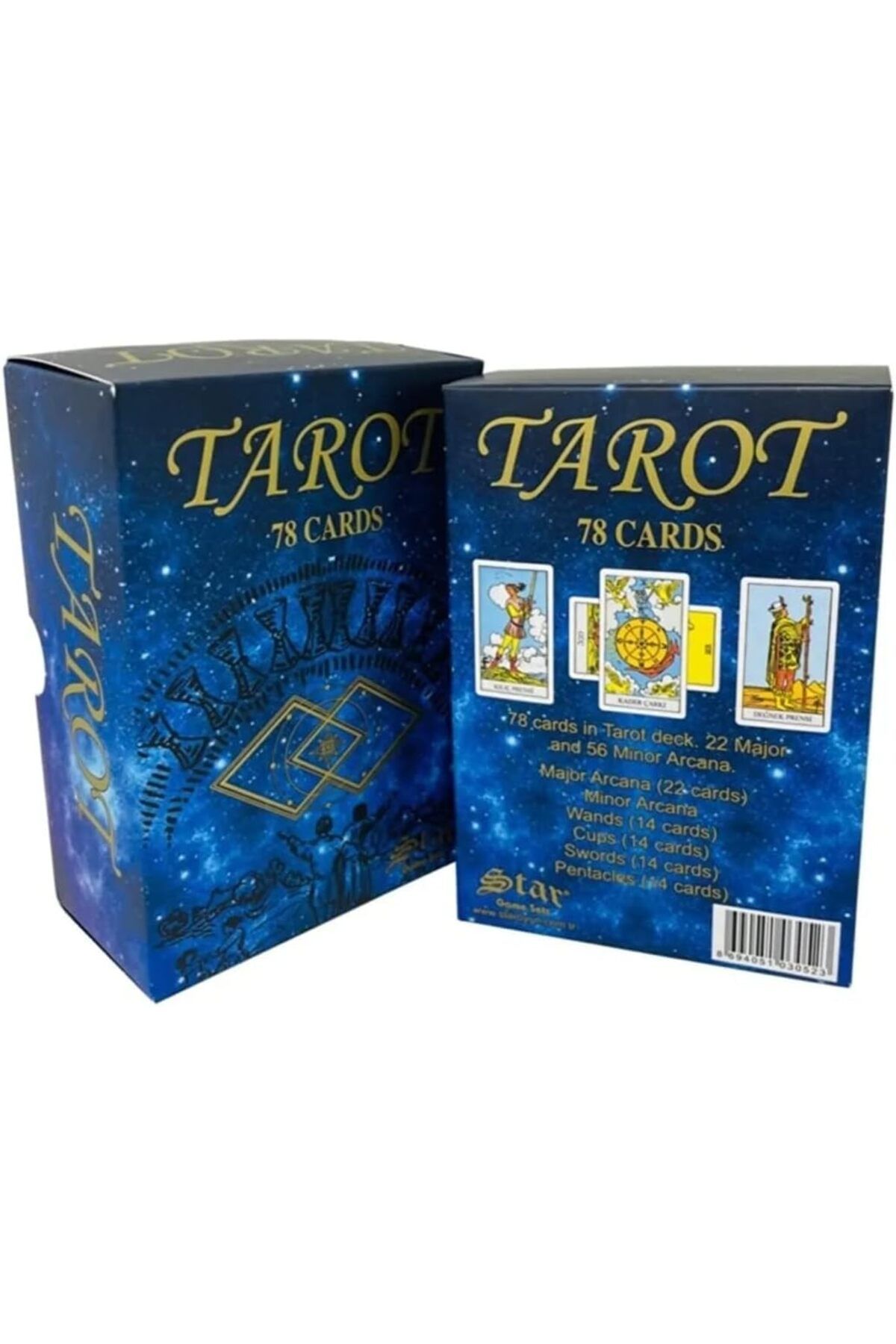 STOREMAX Sbl Tarot Kart Seti 78 Kartlı sadece Kart, SBLShp 1064356