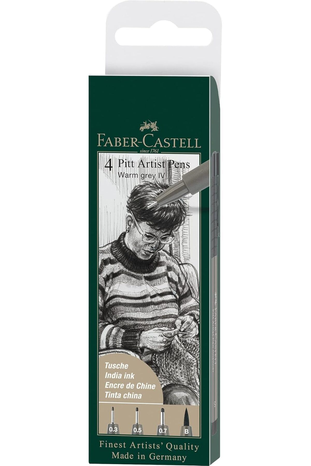 STOREMAX ELZ Pitt Artist Pen Çizim Kalemi 4'lü, C 273 FRNTR 1127478