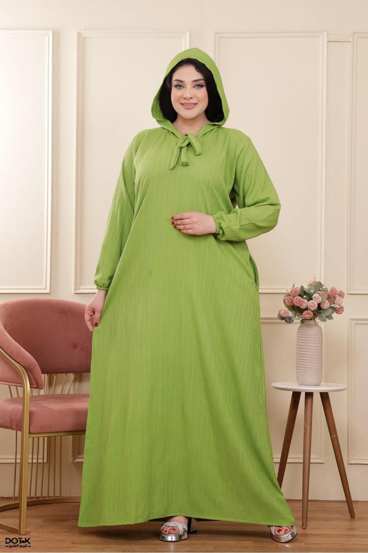 Generies-Fresca linen abaya made of light and comfortable linen material with an elegant and modern design, ideal for everyday use. 1