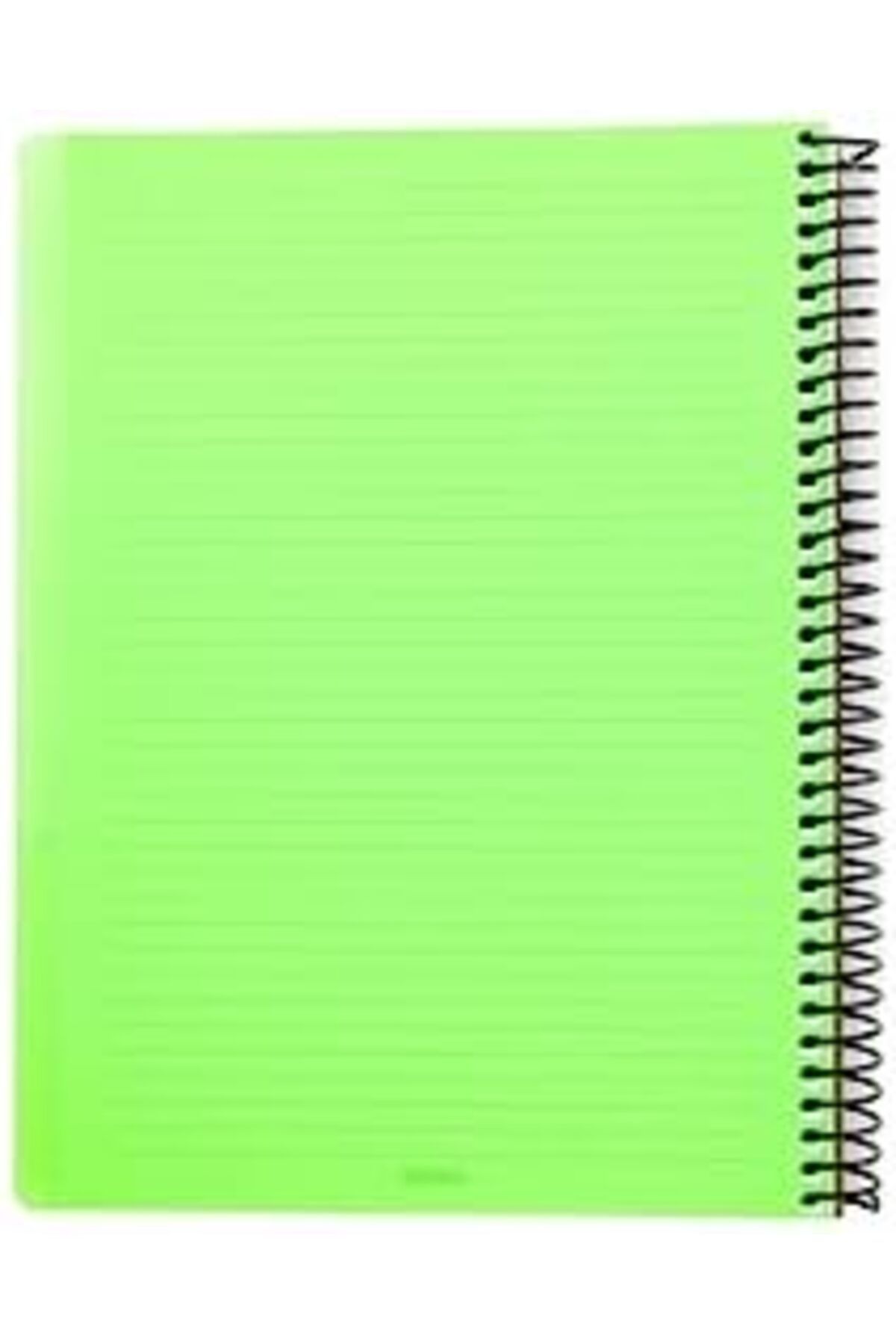 Mu Art Ahşap-سلسلة Mrt Capricorn Neon، مقاس A4، 7 مواضيع (5 مربعات، 2 خطوط) 210 ورقة من دفتر حلزوني بغطاء من البولي بروبيلين 3