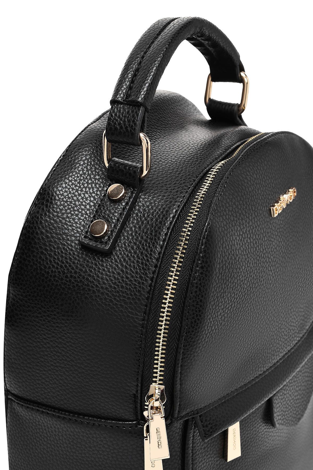 Derimod-Women's Black Backpack 25Sbd2020Ft 8