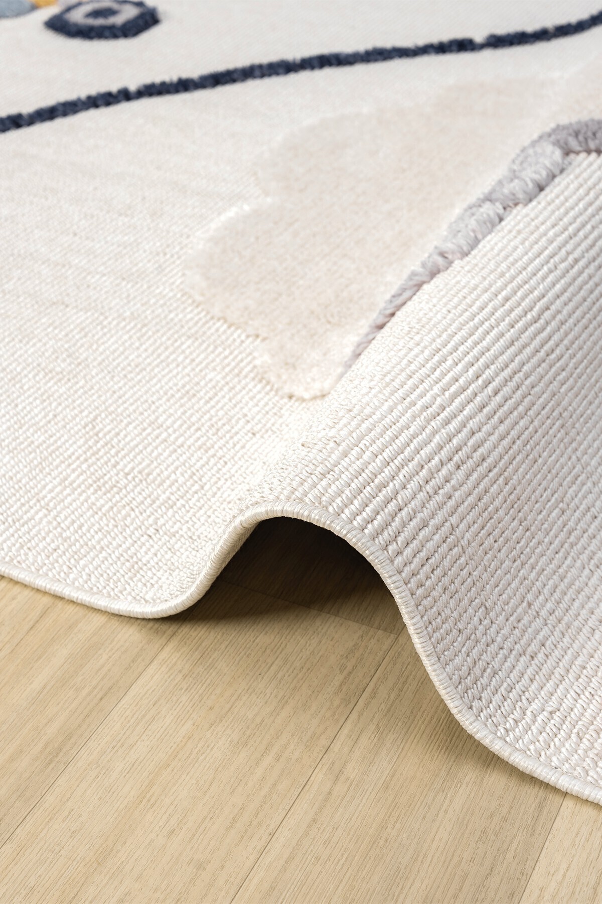 Eliz Home Yumuşak Renkli Bukleli Uçak Figürlü Dokuma Halı Bebek Odası Çocuk Odası Genç Odası Halısı 7 fotoğrafı 7 (önizleme)