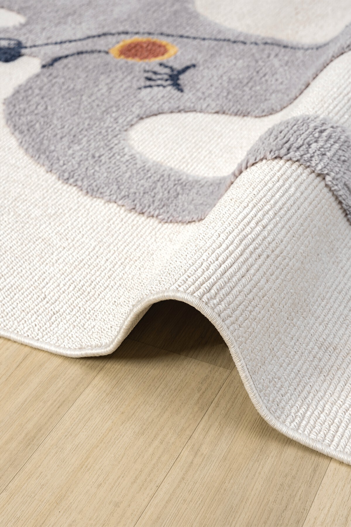 Eliz Home Yumuşak Renkli Bukleli Fil Balon Figürlü Dokuma Halı Bebek Odası Çocuk Odası Genç Odası Halısı 6 fotoğrafı 6 (önizleme)