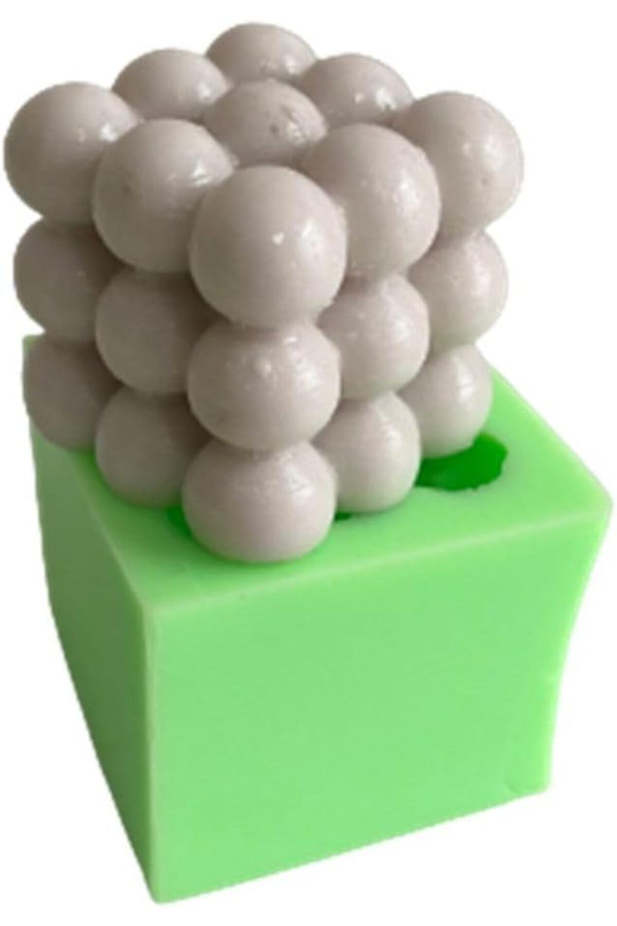 STOREMAX Sbl Bubble Şeklinde Silikon Kokulu Taş Ve Mum Kalıbı 4x4x4 Cm dop13763093igo SBLShp 1064356