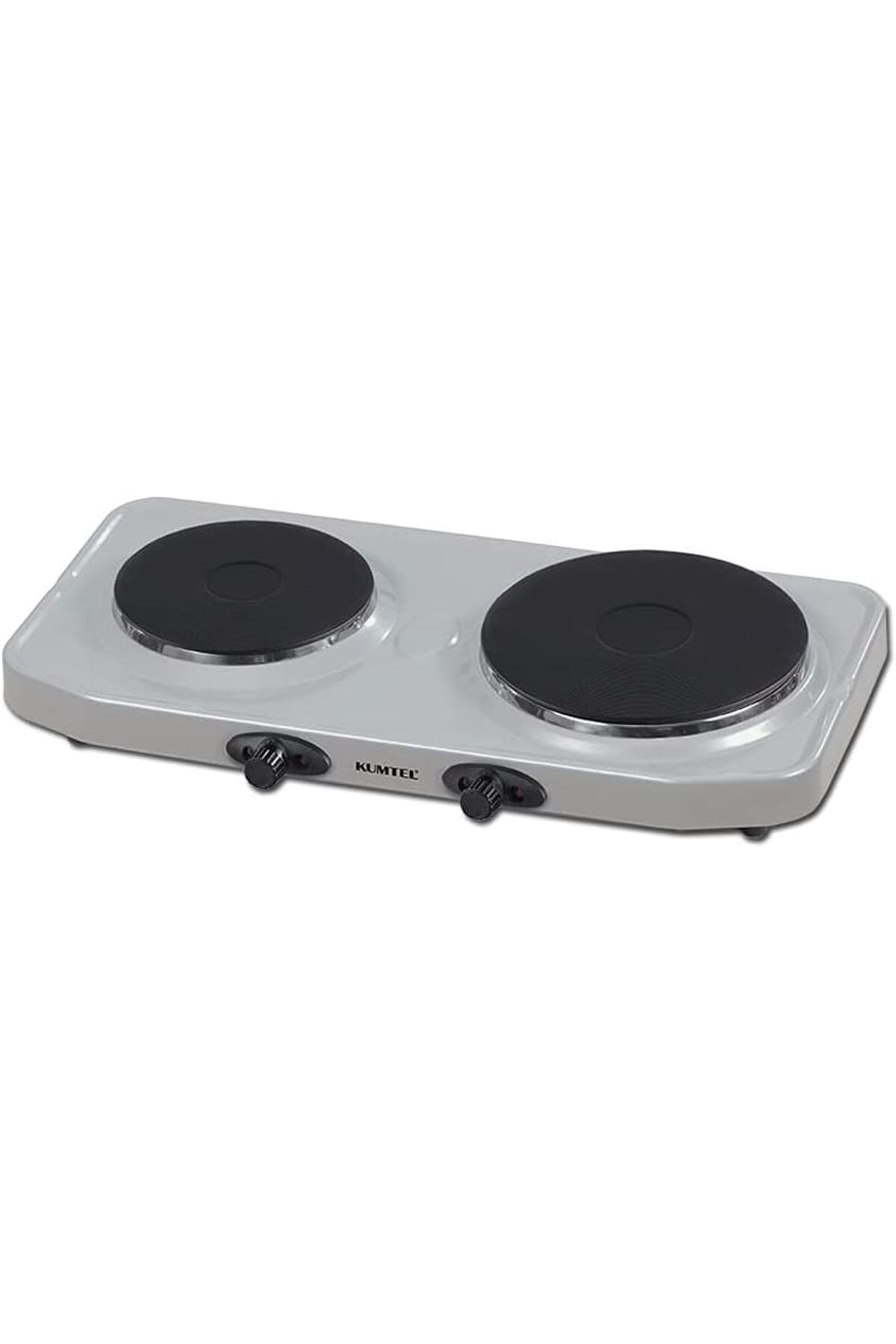 STOREMAX Rom LX-7021 Hotplate İkili Elektrikli Ocak, Ev Tipi, Demir, 2500W Romshp 1067323