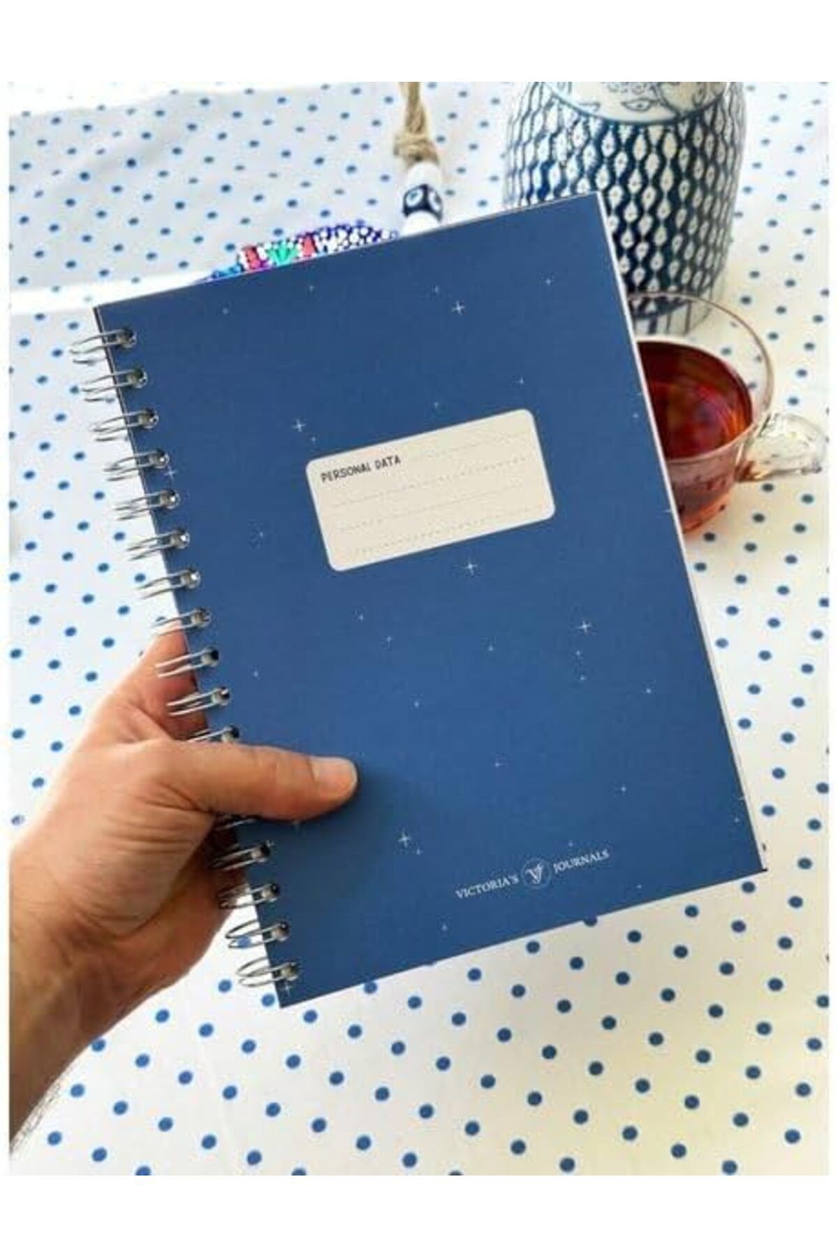 STOREMAX Sbl Journals Sert Kapaki Spiralli Defter 17x24 cm 90 gr. 96 yp.Çizgili SBLShp 1064356