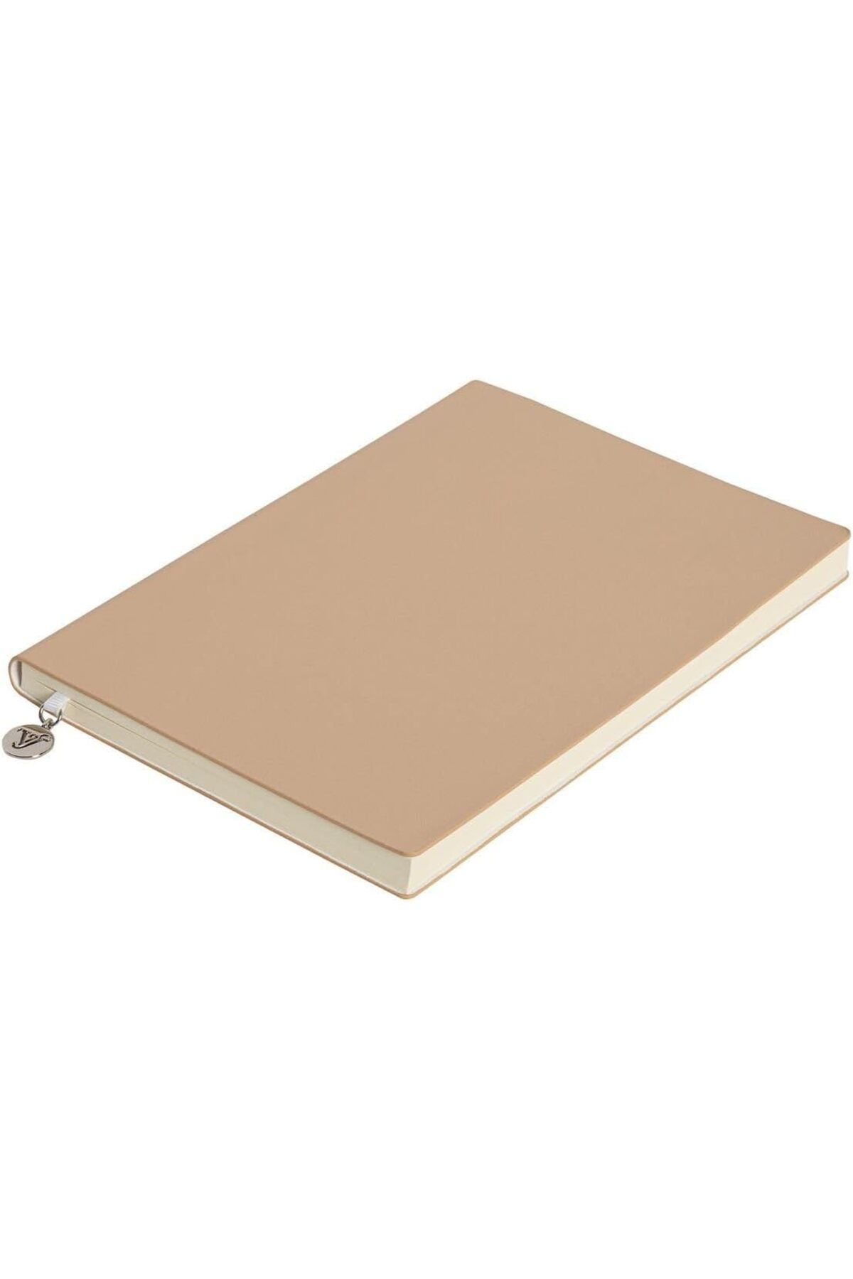 Mu Art Ahşap Mrt Classic Esnek Kapak Çizgili Defter, 14.8x21 cm -Bej Art 871301