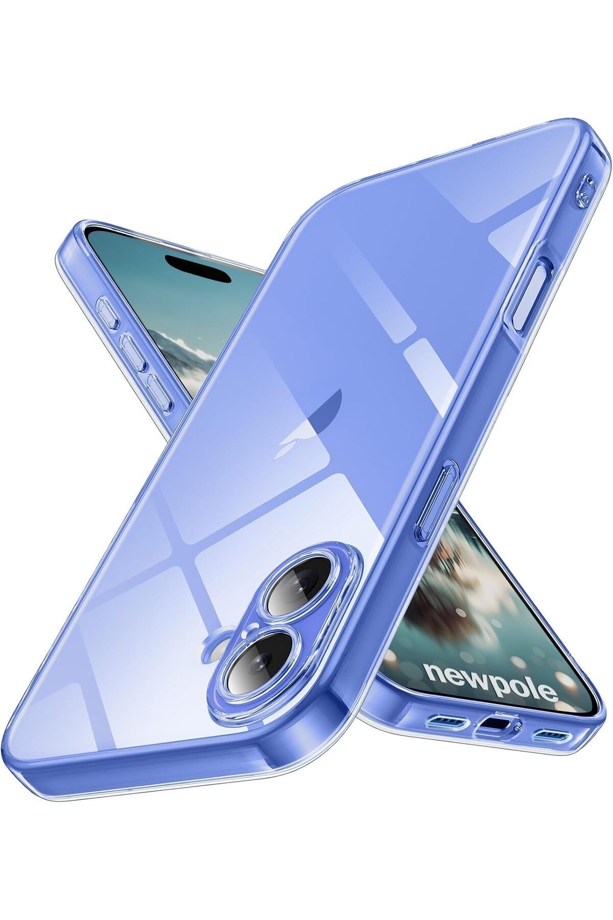 LUXE İPhone 16 Plus Uyumlu Şeffaf Kılıf Çizilme Ve Darbelere Karşı Dayanıklı Kablosuz Şarj İle