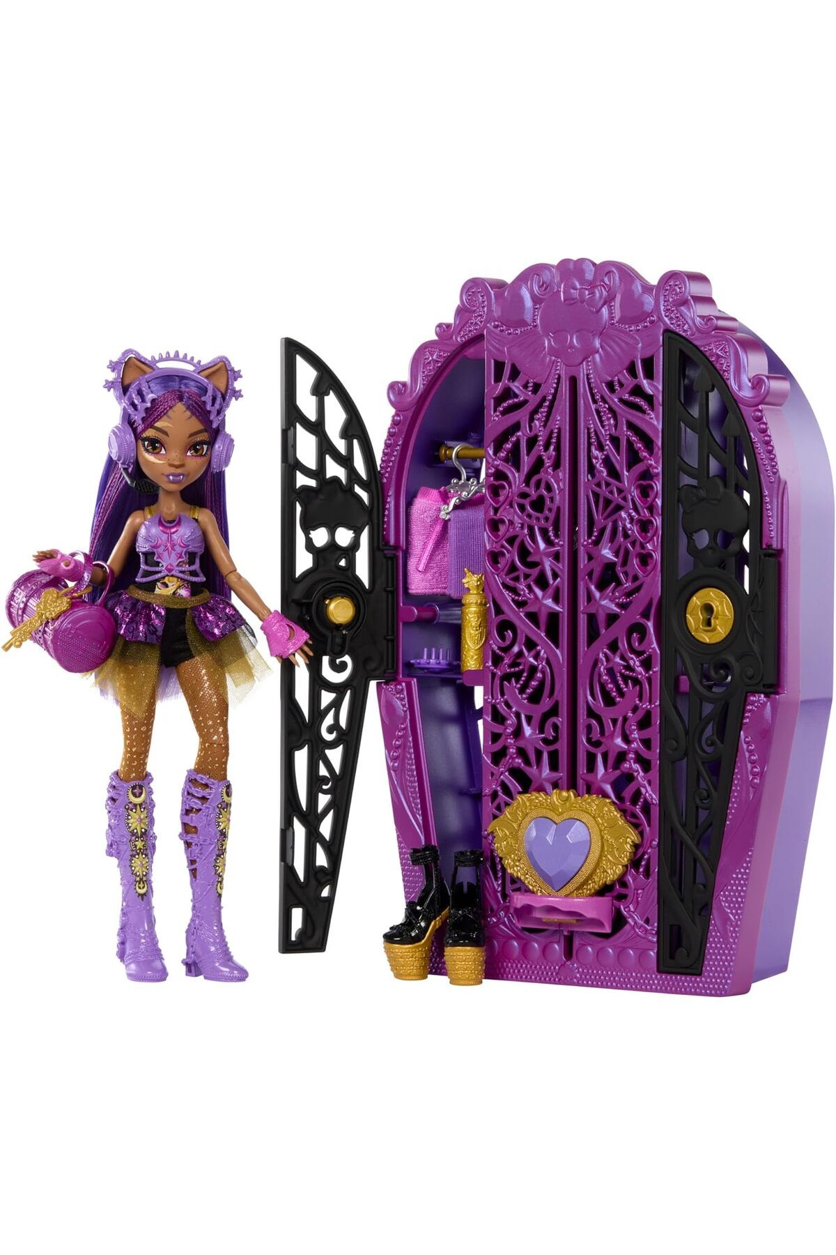 LUXE High HXH85 MH Skulltimate Series 4 Clawdeen, Oyuncak LXSHP 1055529