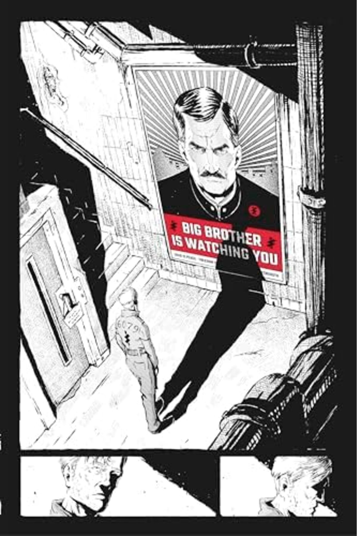 STOREMAX Sbl Orwell's 1984: The Graphic Novel SBLShp 1064356
