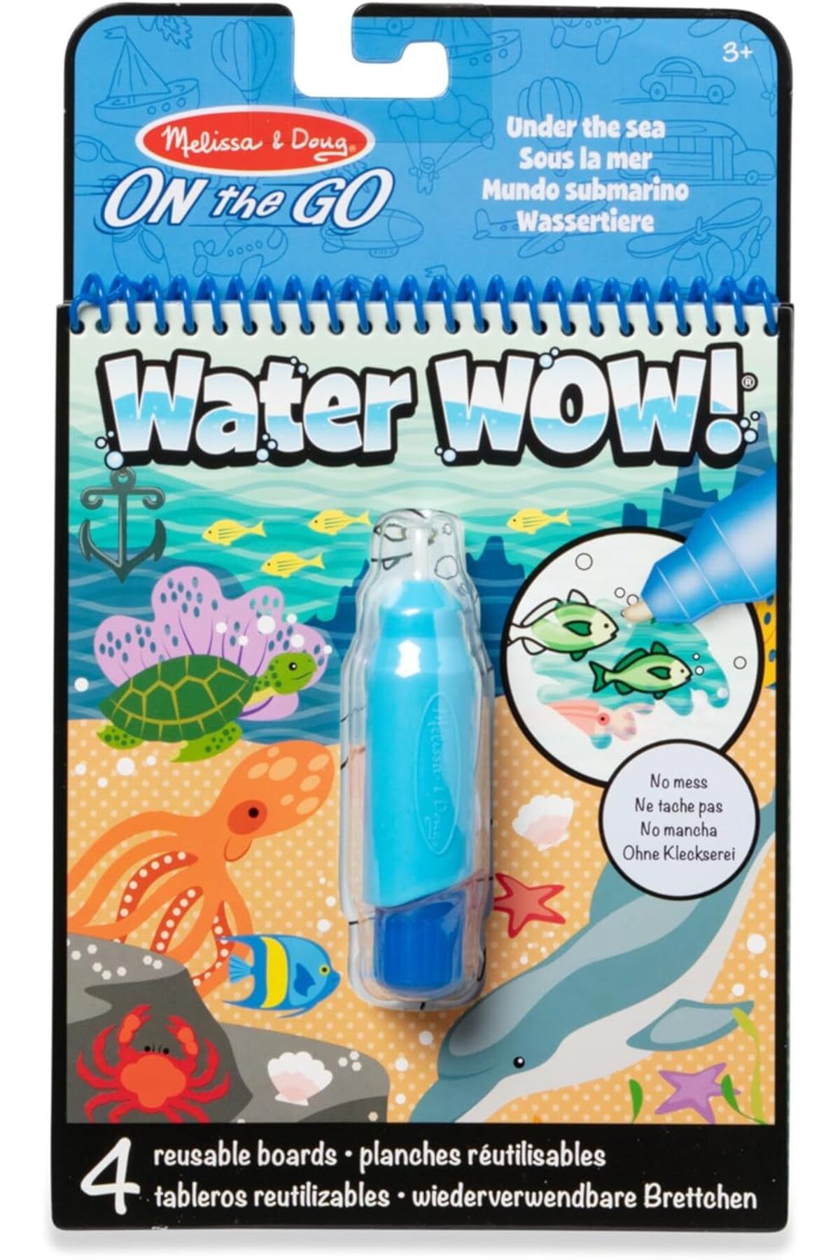 STOREMAX & Doug Water Wow Su ile Boyama kitabı, Deniz ELZFRNTR 1127478