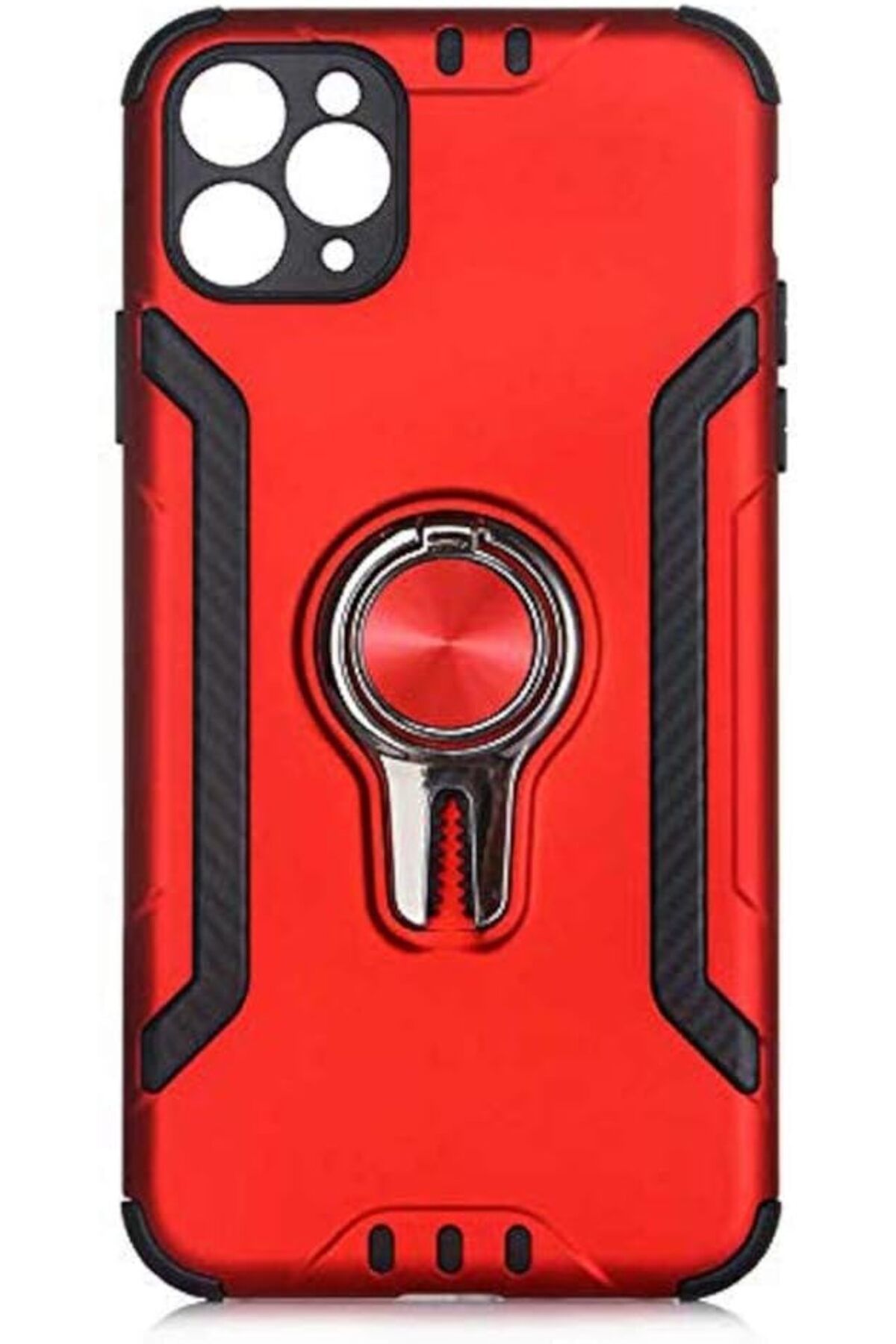 STOREMAX ELZ 12652 iPhone 11 Pro Max ile Uyumlu için Kılıf Koko Kapak, Kırmızı FRNTR 1127478