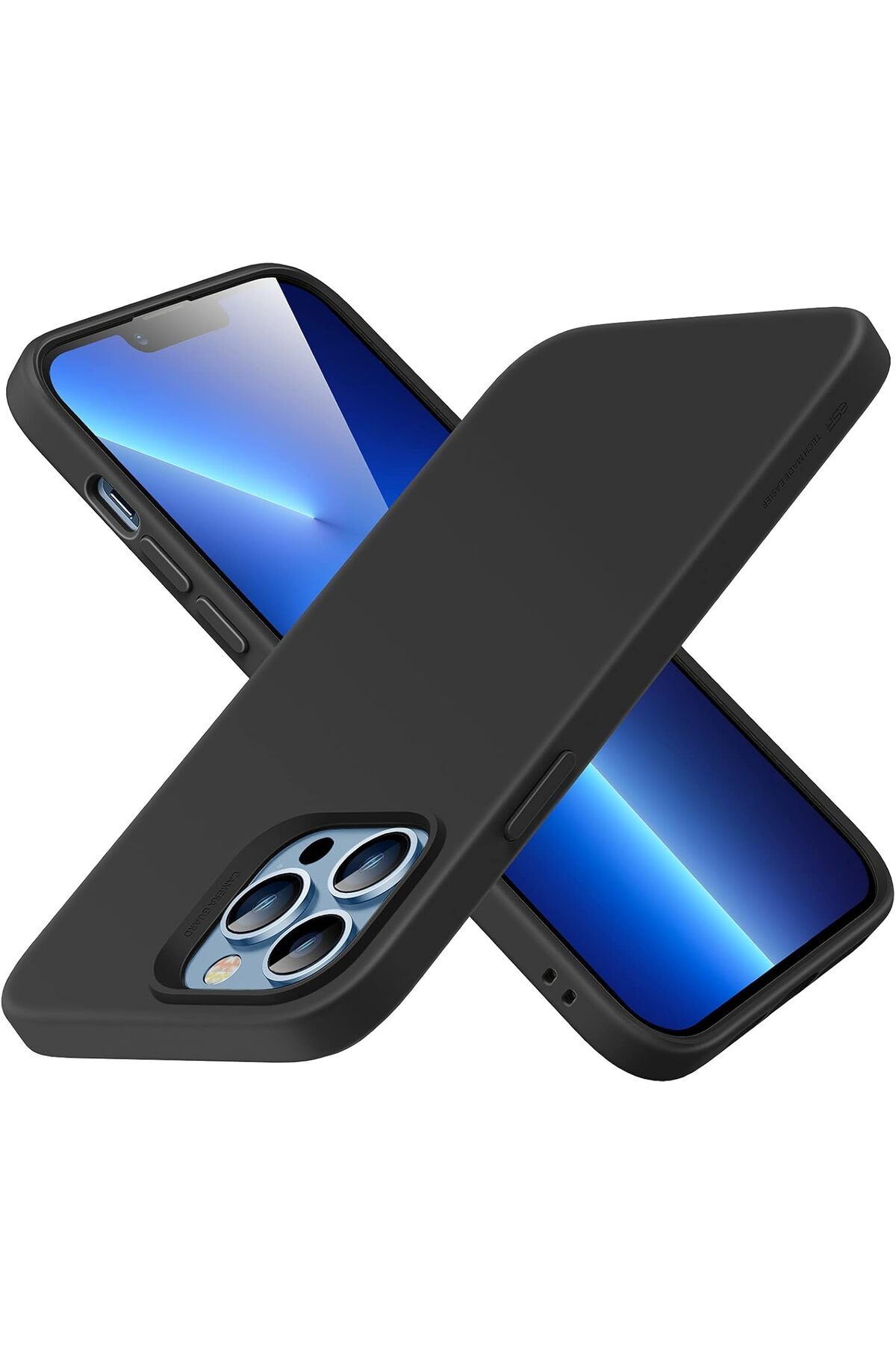 LUXE iPhone 13 Pro Kılıfı (2021) (6,1 inç) ile Uyumlu Cloud Yumuşak Kılıf, Sıvı Silikon Kılıf