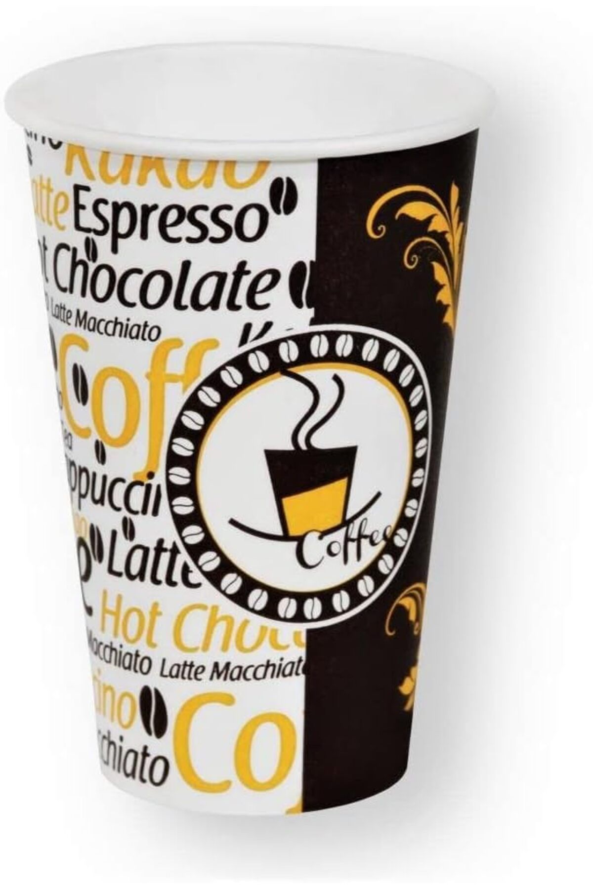 STOREMAX Rom Cup - [ AYGÜN CUP ] 12 oz Karton Bardak - 300 ml - 160 Adet Kaliteli Otomat Bardağı, Sızdır