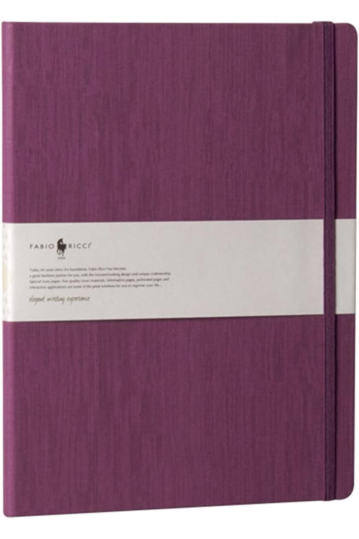 STOREMAX Ricci Lepidus 19x25cm Çizgisiz Mor Defter TrendBazaar 1057563
