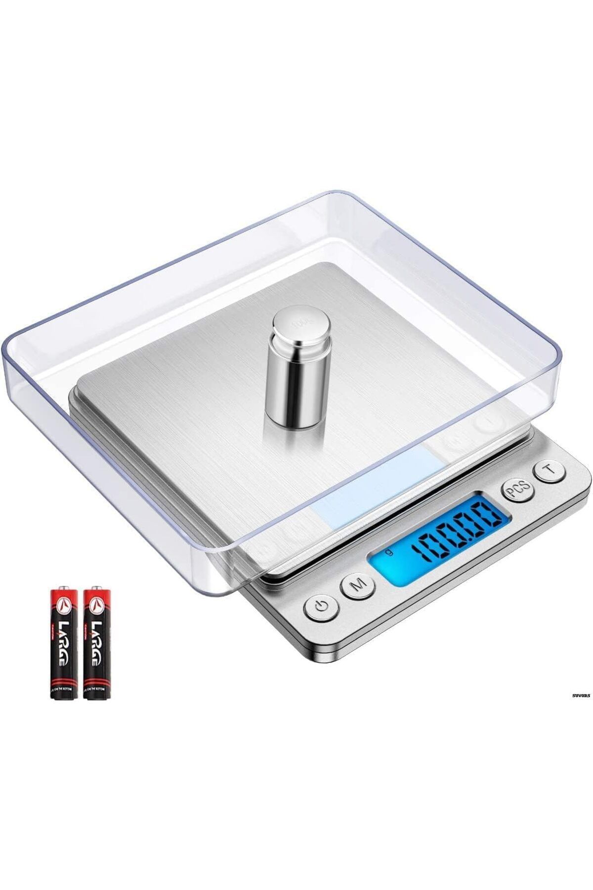 Mu Art Ahşap Mrt Profesyonel Dijital Terazi – 0.01 gr Hassasiyet, 500 gr Kapasite, LCD Ekran, Kuyumcu & Mut