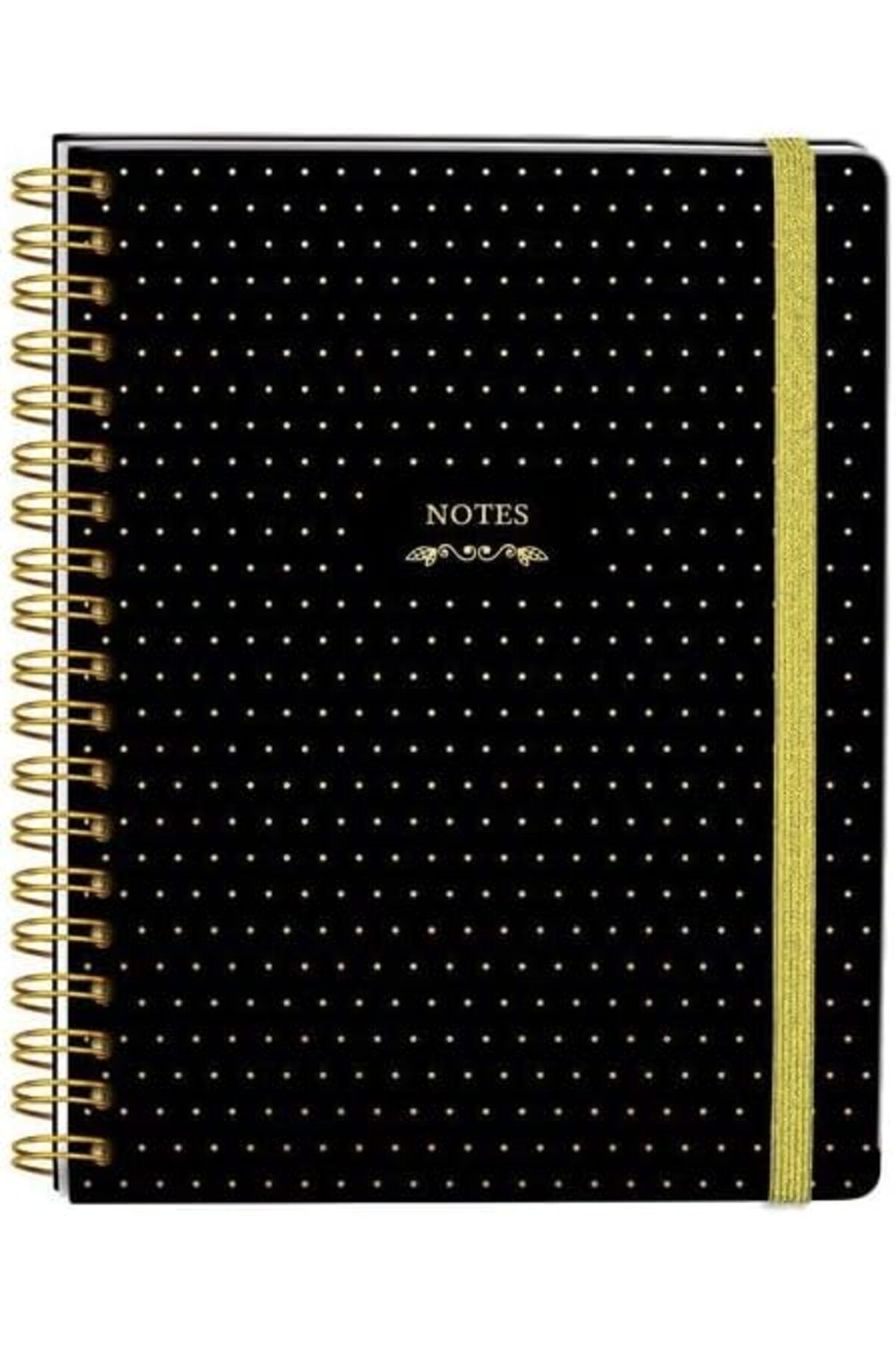 LUXE Journals Sert Kapaki Spiralli Defter 17x24 cm 90 gr. 96 yp.Çizgili LXSHP 1055529